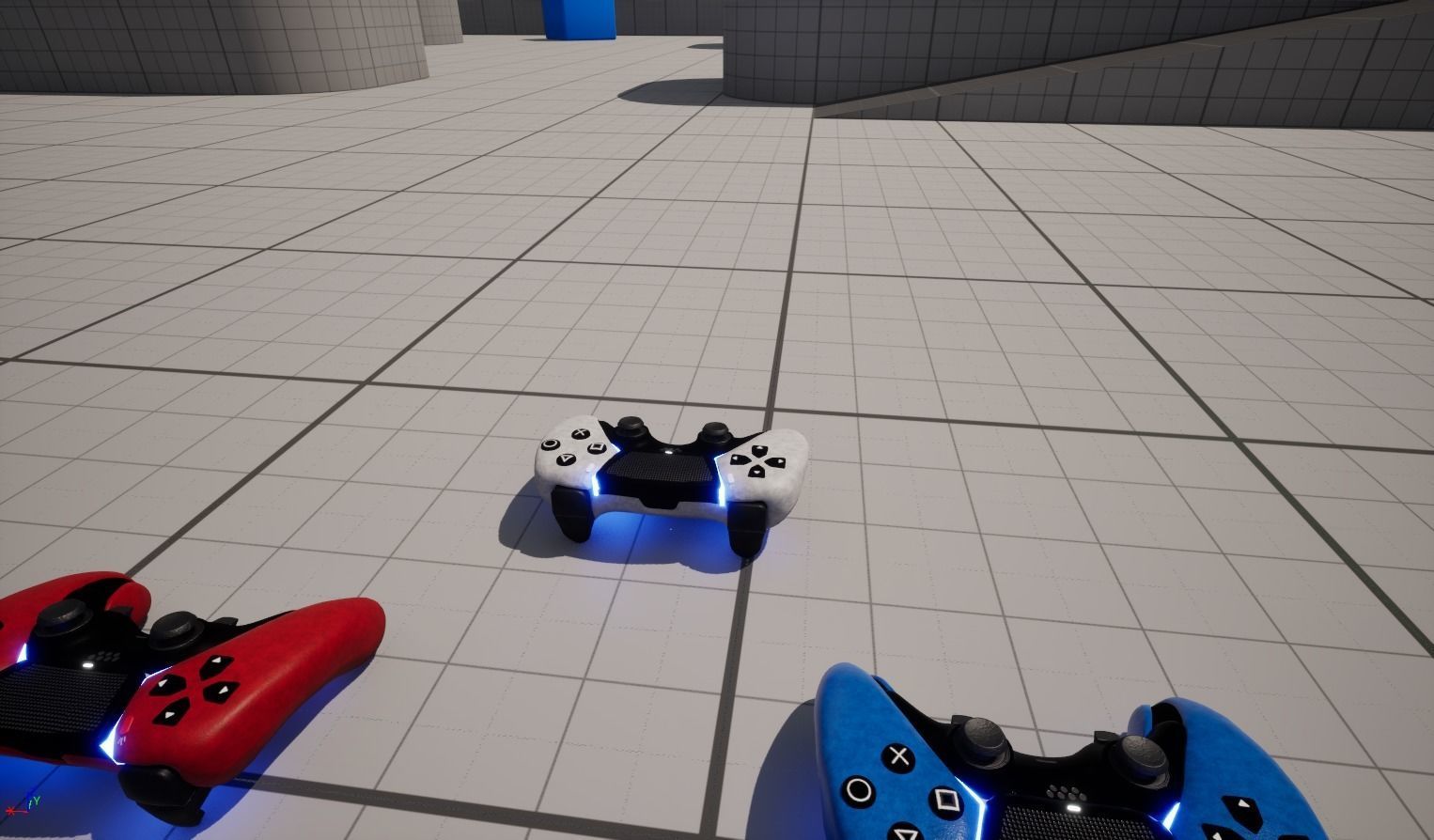 White Joystick Model - High Quality and Detailed 3D Model Low-poly 3D model_5