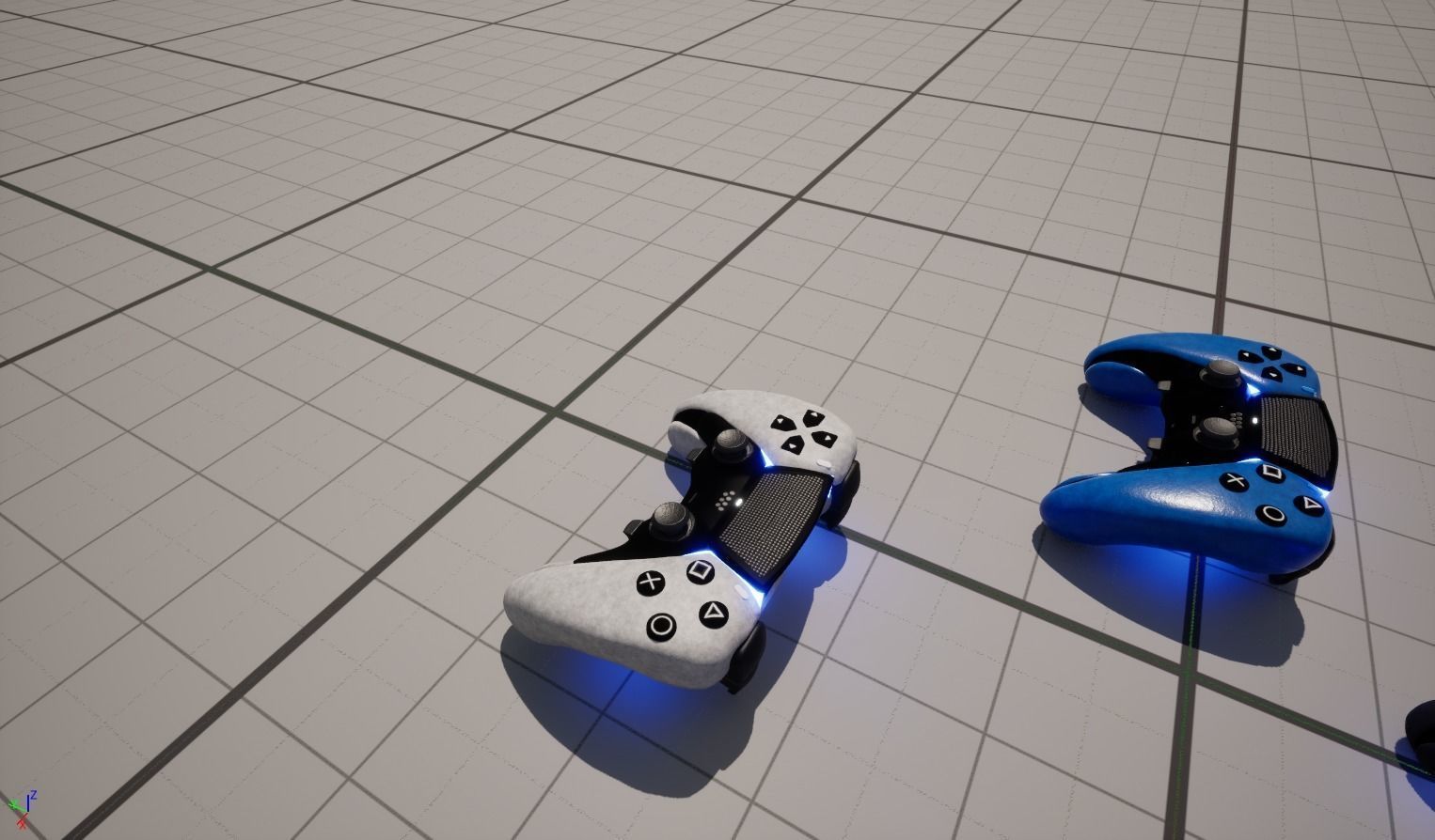 White Joystick Model - High Quality and Detailed 3D Model Low-poly 3D model_7