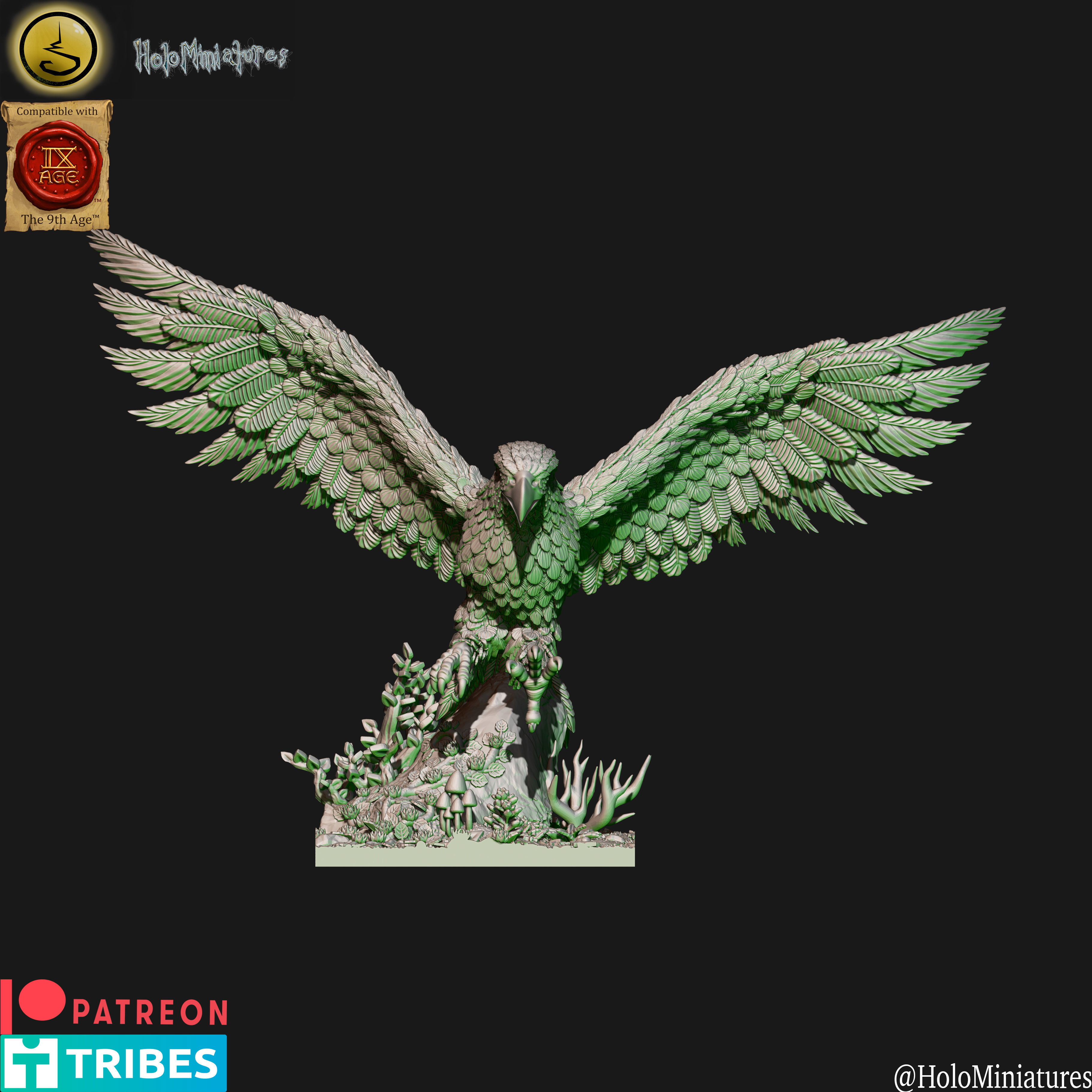 Elven eagles 3D print model_7