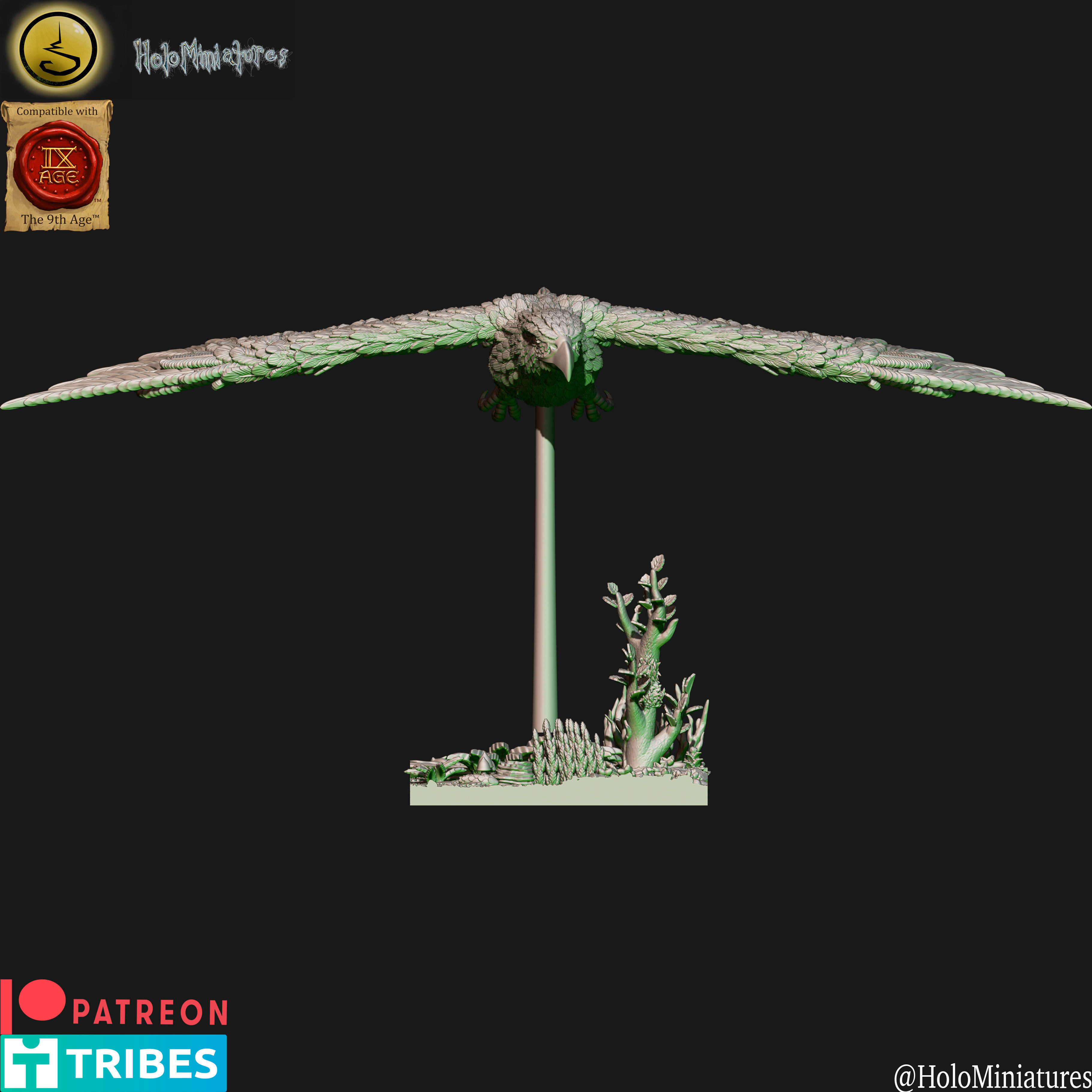 Elven eagles 3D print model_9
