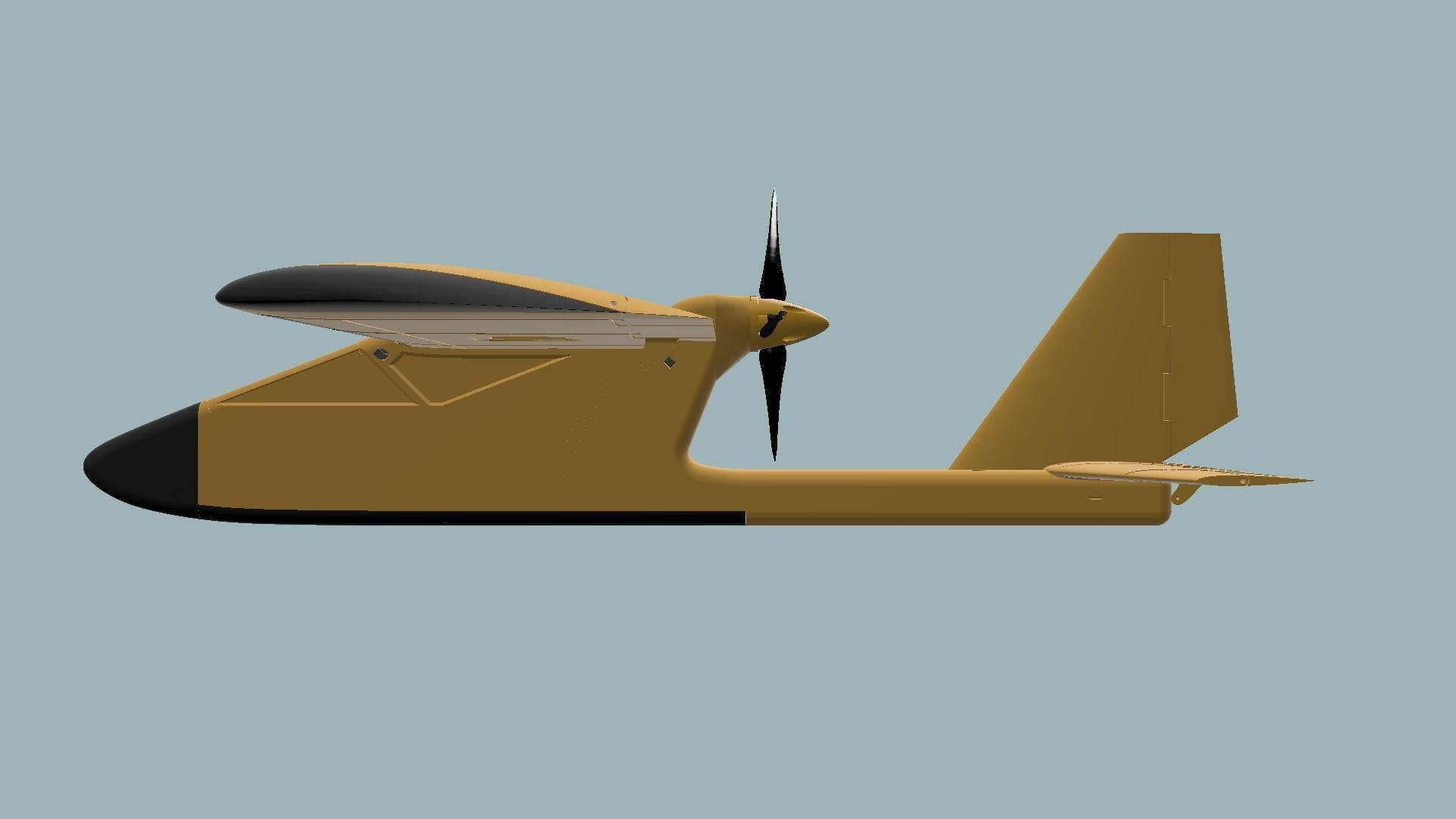 Albatros for beginers 3D print model_1