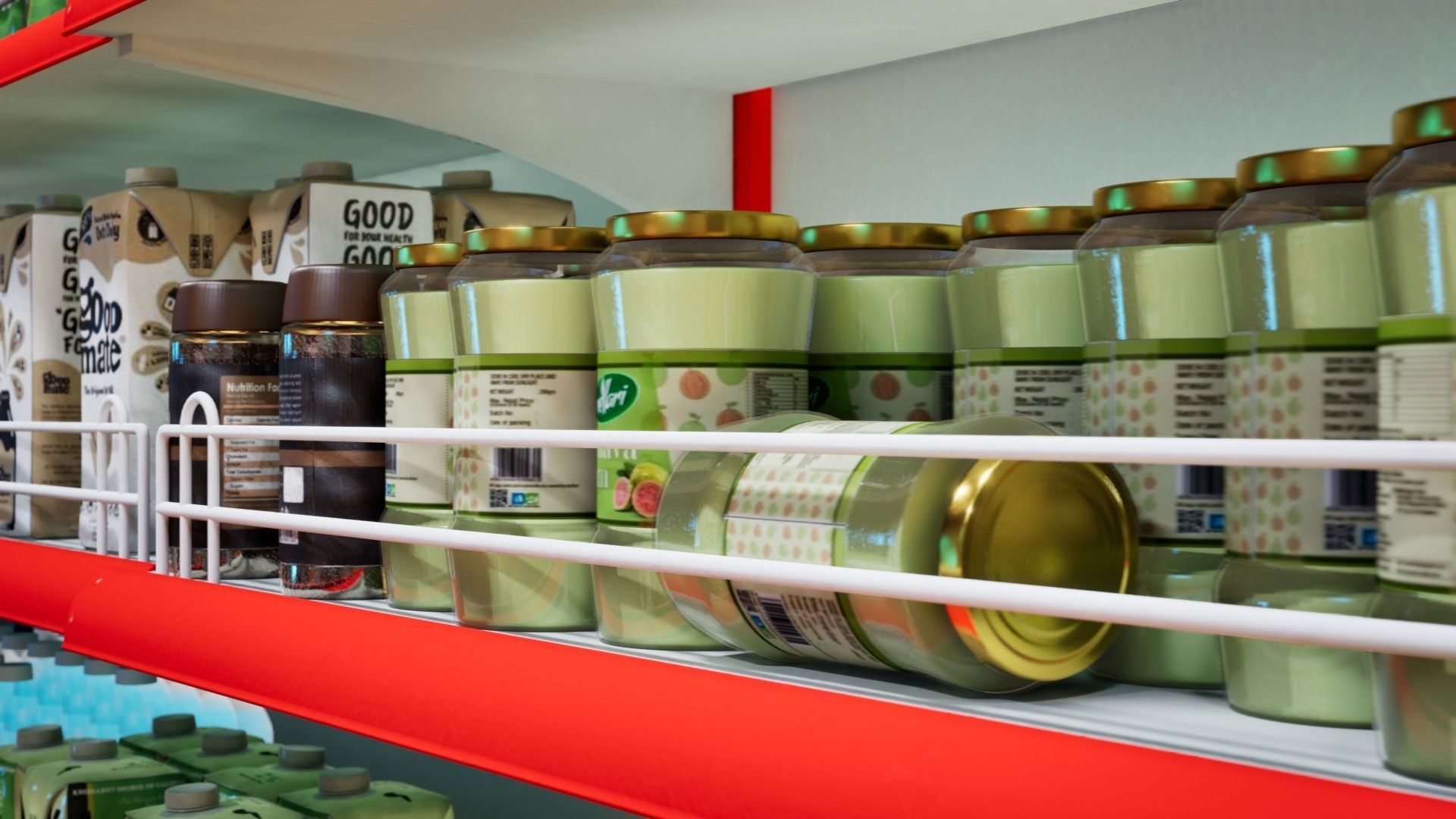 The Hyper Realistic Convenience Store 3D model_3