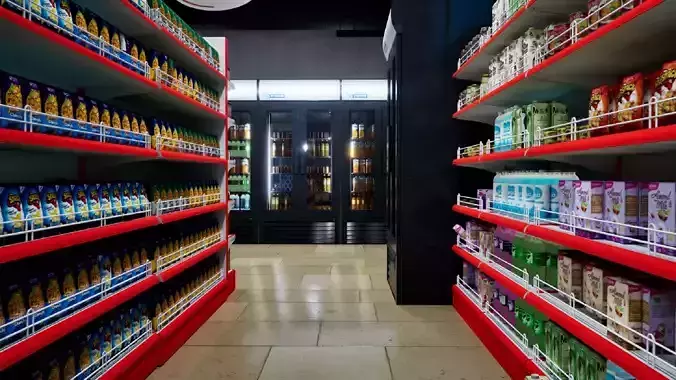 The Hyper Realistic Convenience Store