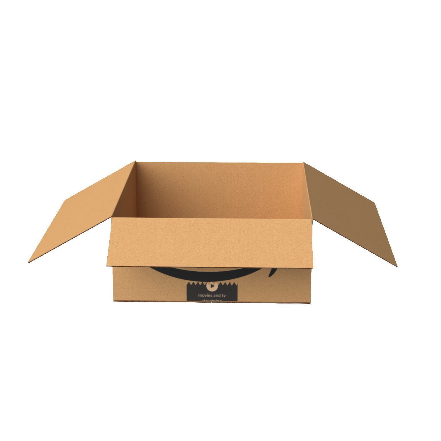 Amazon Box 1H PBR 12 Low-poly 3D model_14