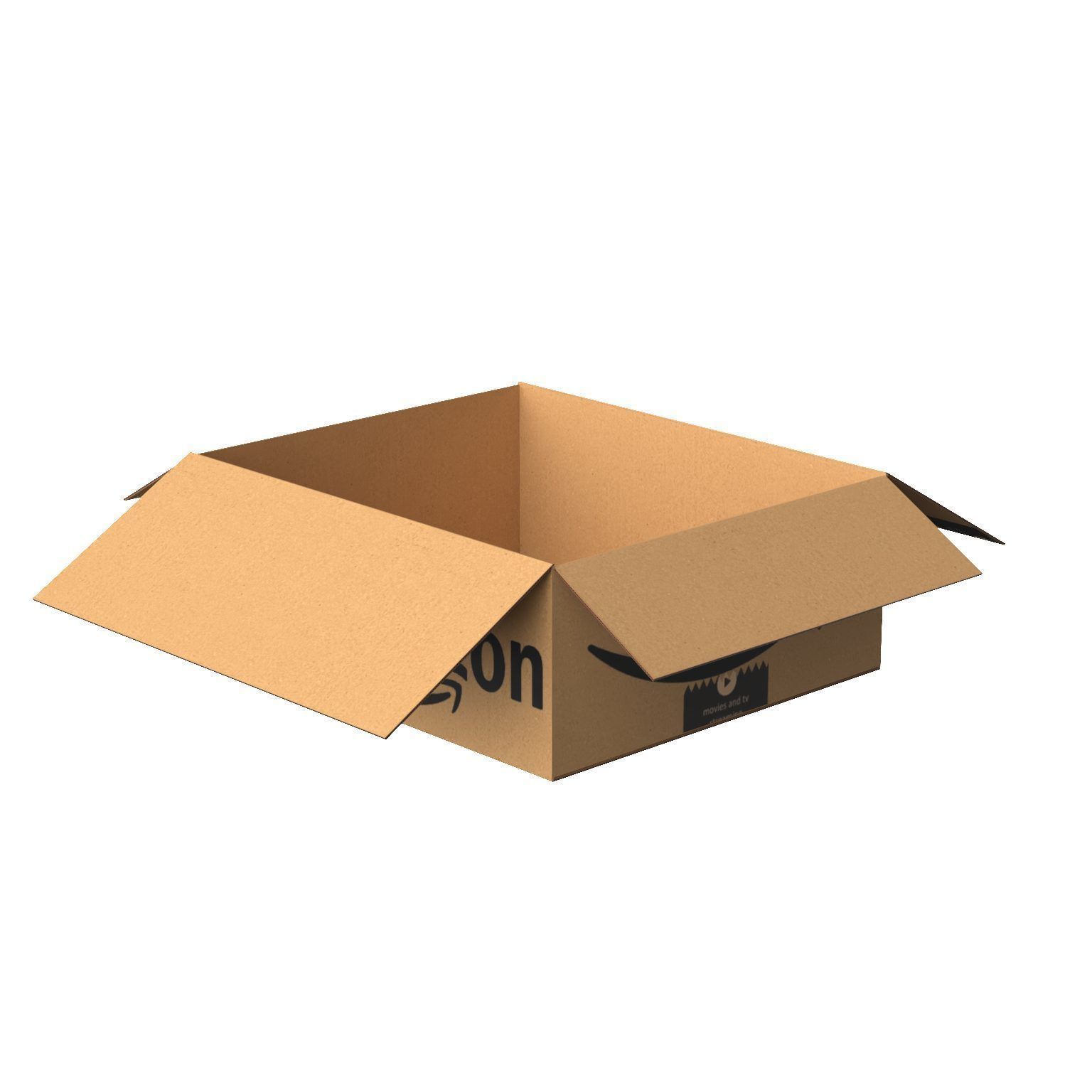 Amazon Box 1H PBR 12 Low-poly 3D model_15