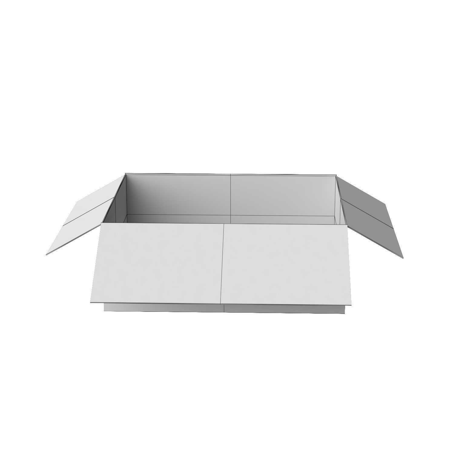 Amazon Box 1H PBR 12 Low-poly 3D model_24