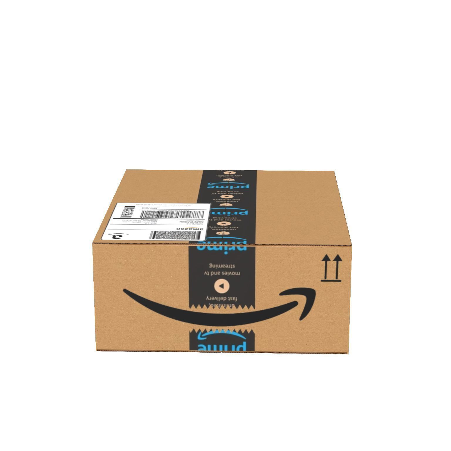 Amazon Box 1H PBR 12 Low-poly 3D model_7
