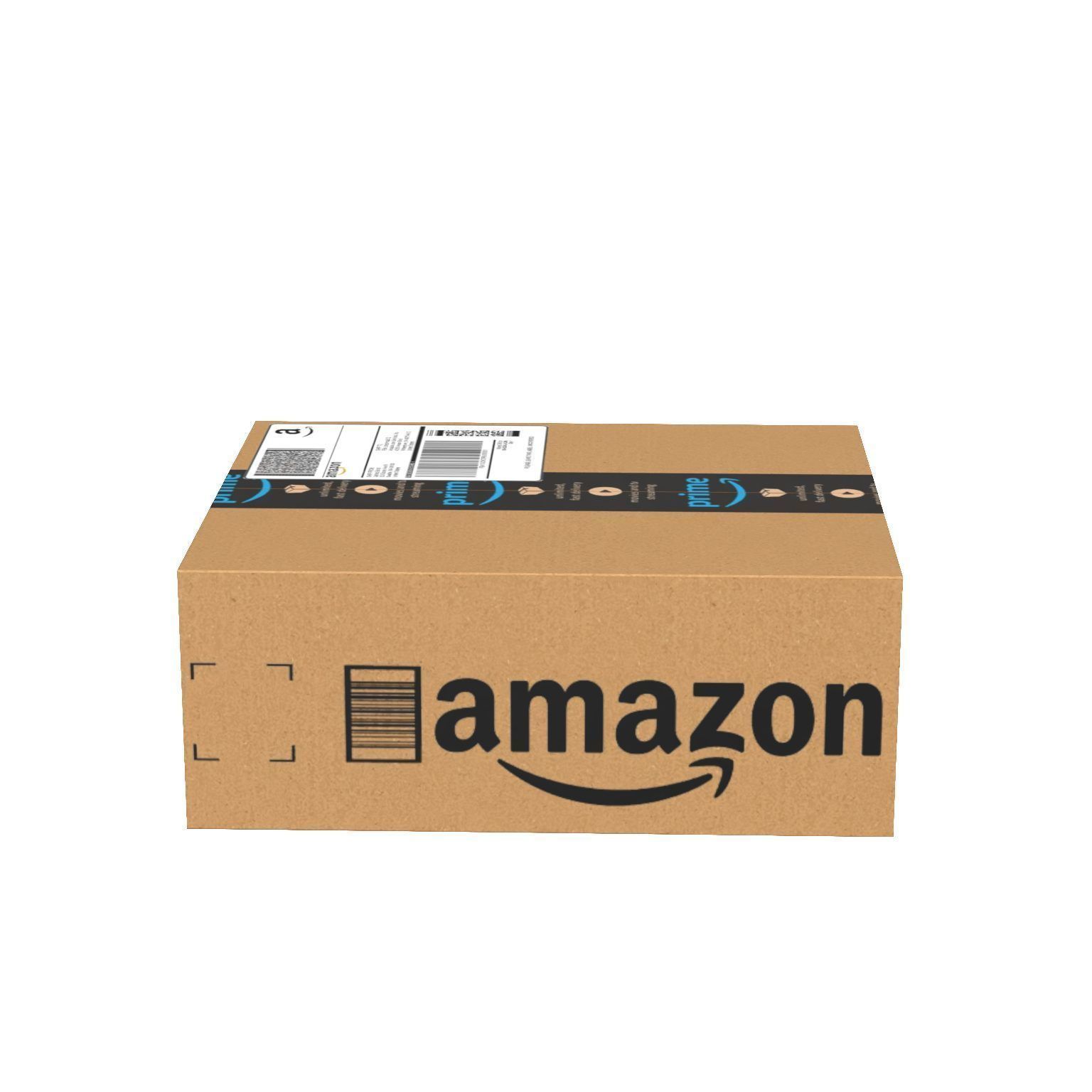 Amazon Box 1H PBR 12 Low-poly 3D model_8