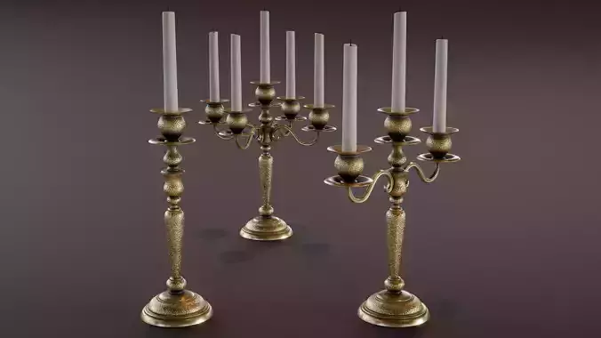 Brass Candle Holders