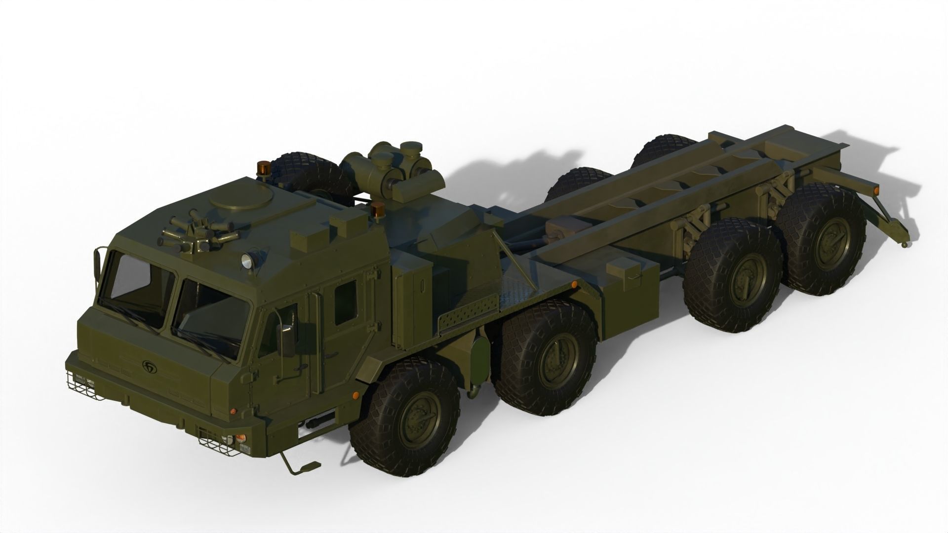 Malva 2s43 Self-propelled howitzer 3D model_12