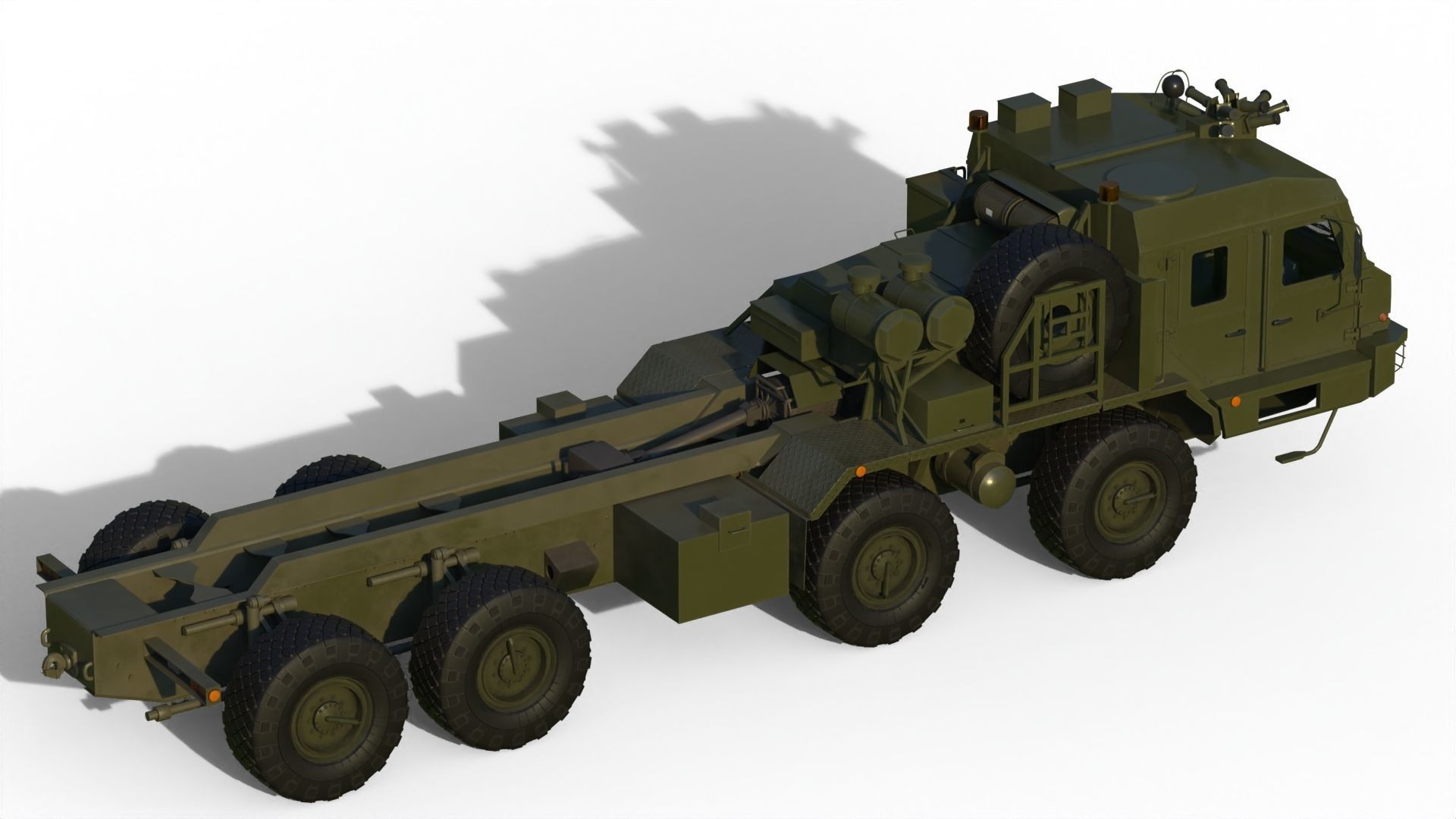 Malva 2s43 Self-propelled howitzer 3D model_14
