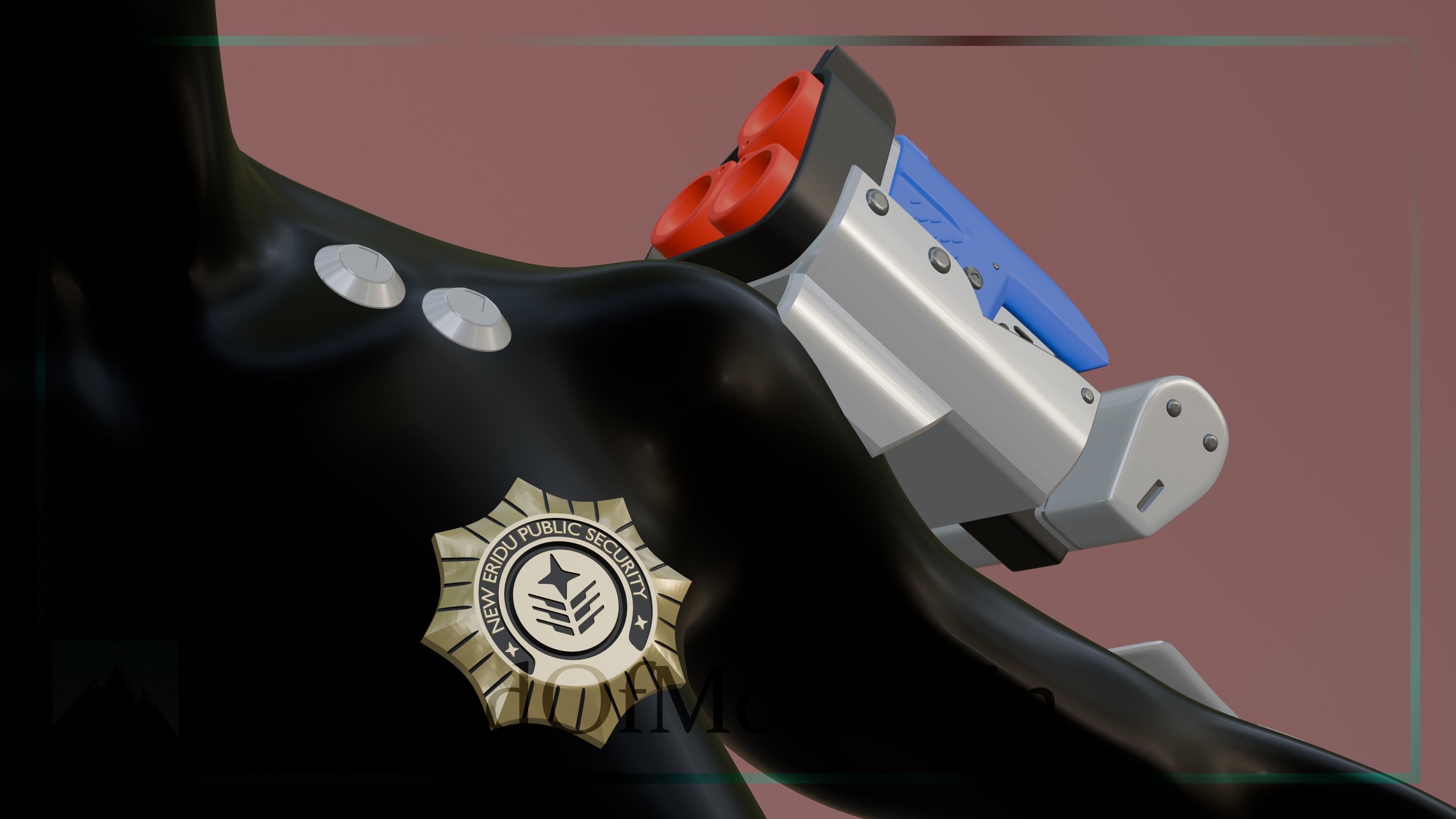 Zenless Zone Zero - Zhu Yuan Accessories 3D print model_6