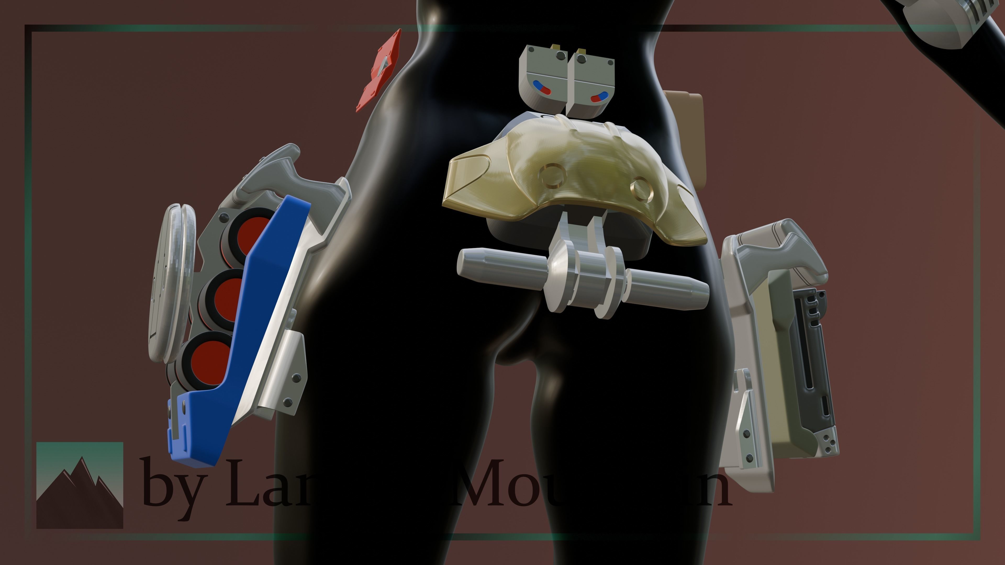 Zenless Zone Zero - Zhu Yuan Accessories 3D print model_4