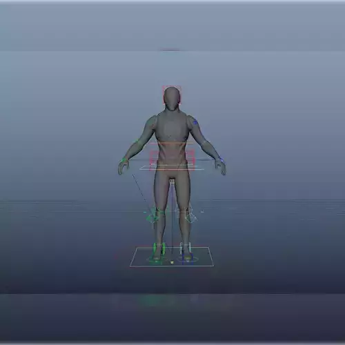 MGear Manny UE5 Maya rig FREE Free 3D model
