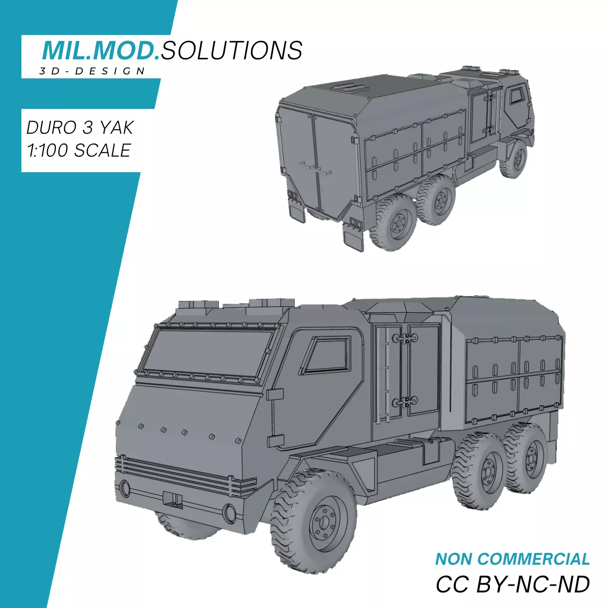 Duro 3 Yak Bundeswehr 3D print model_0