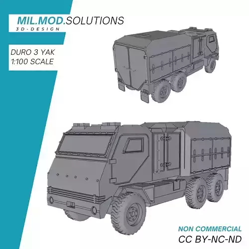 Duro 3 Yak Bundeswehr 3D print model