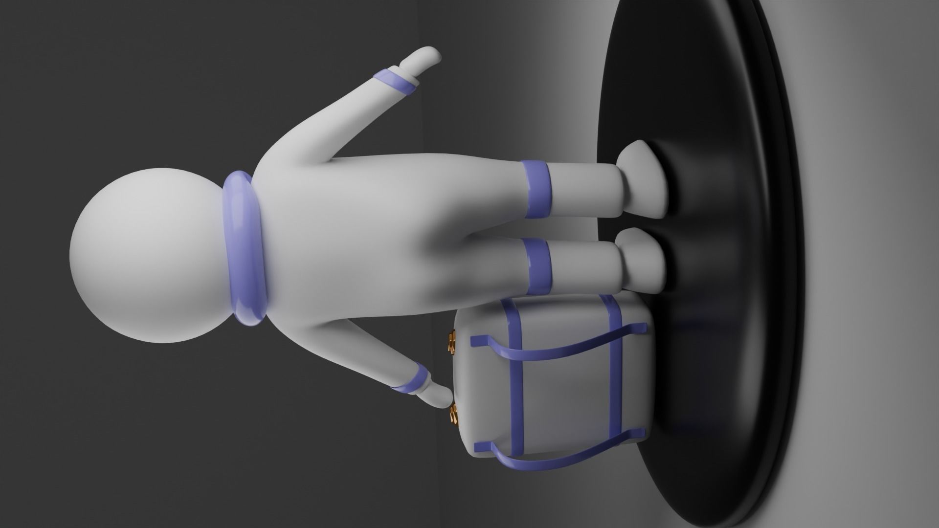 astronaut 3D model_3