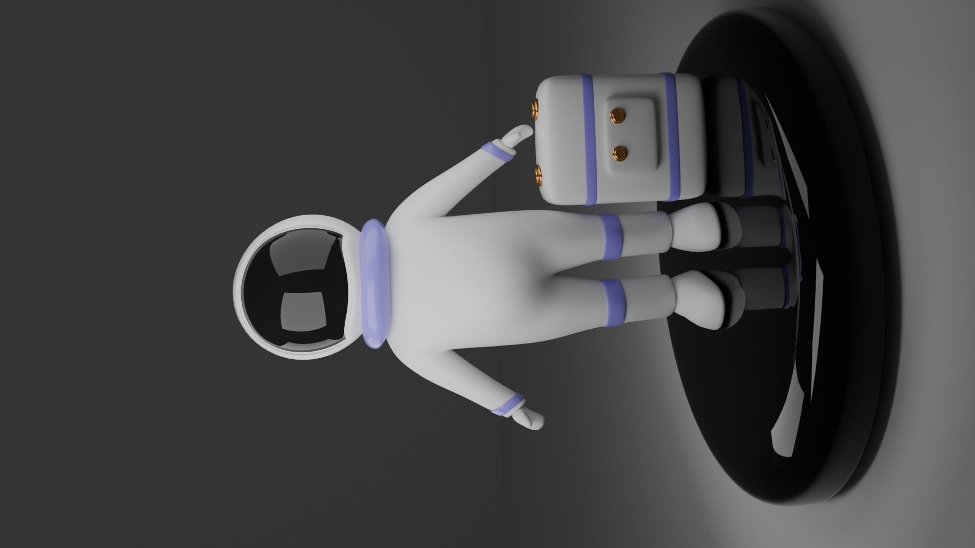 astronaut 3D model_5