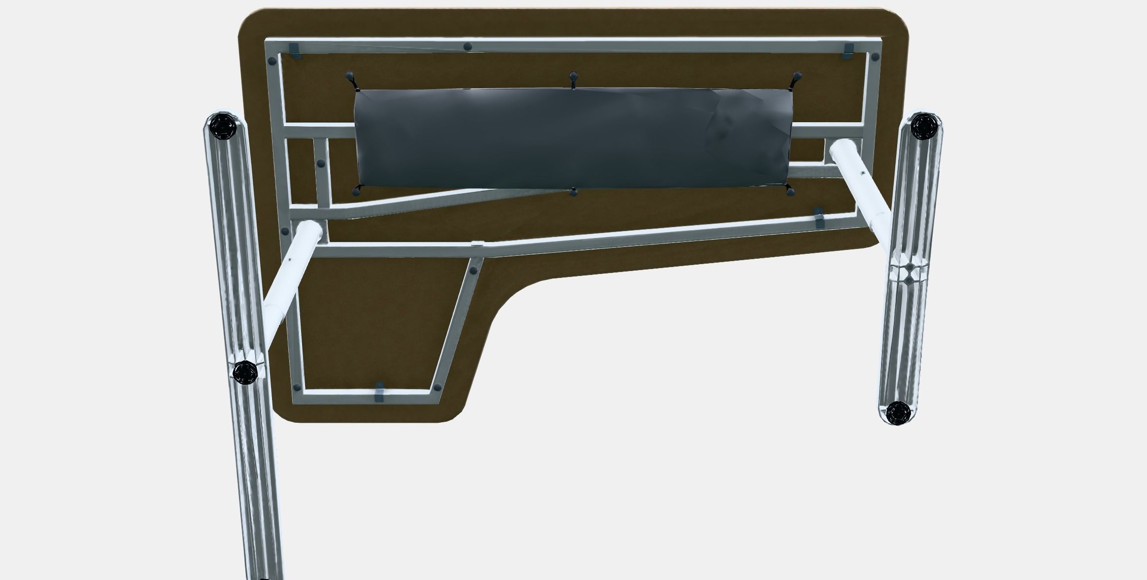 BEKANT Corner desk-right Low-poly 3D model_8