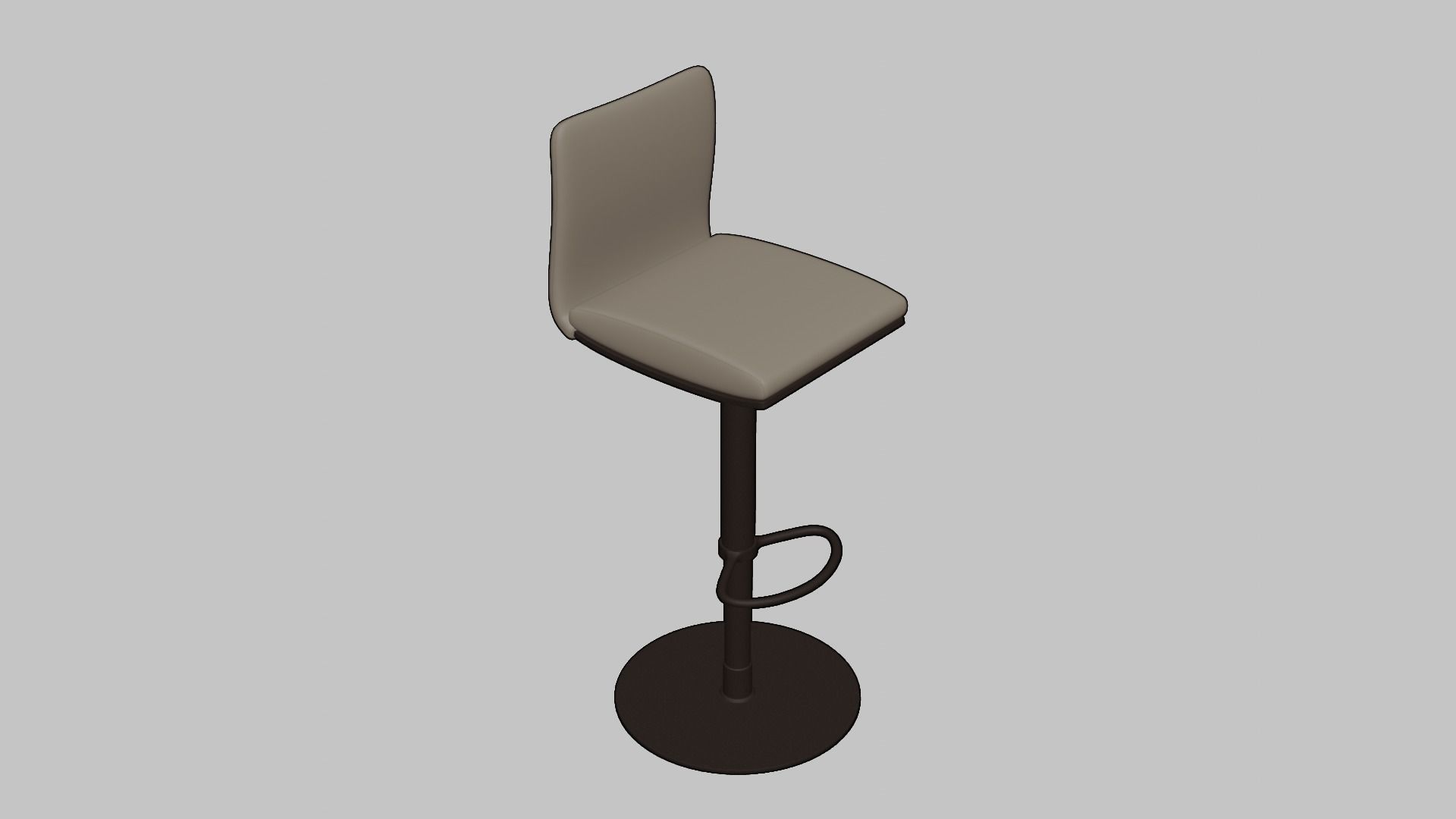 Alessia barstool 3D model_4