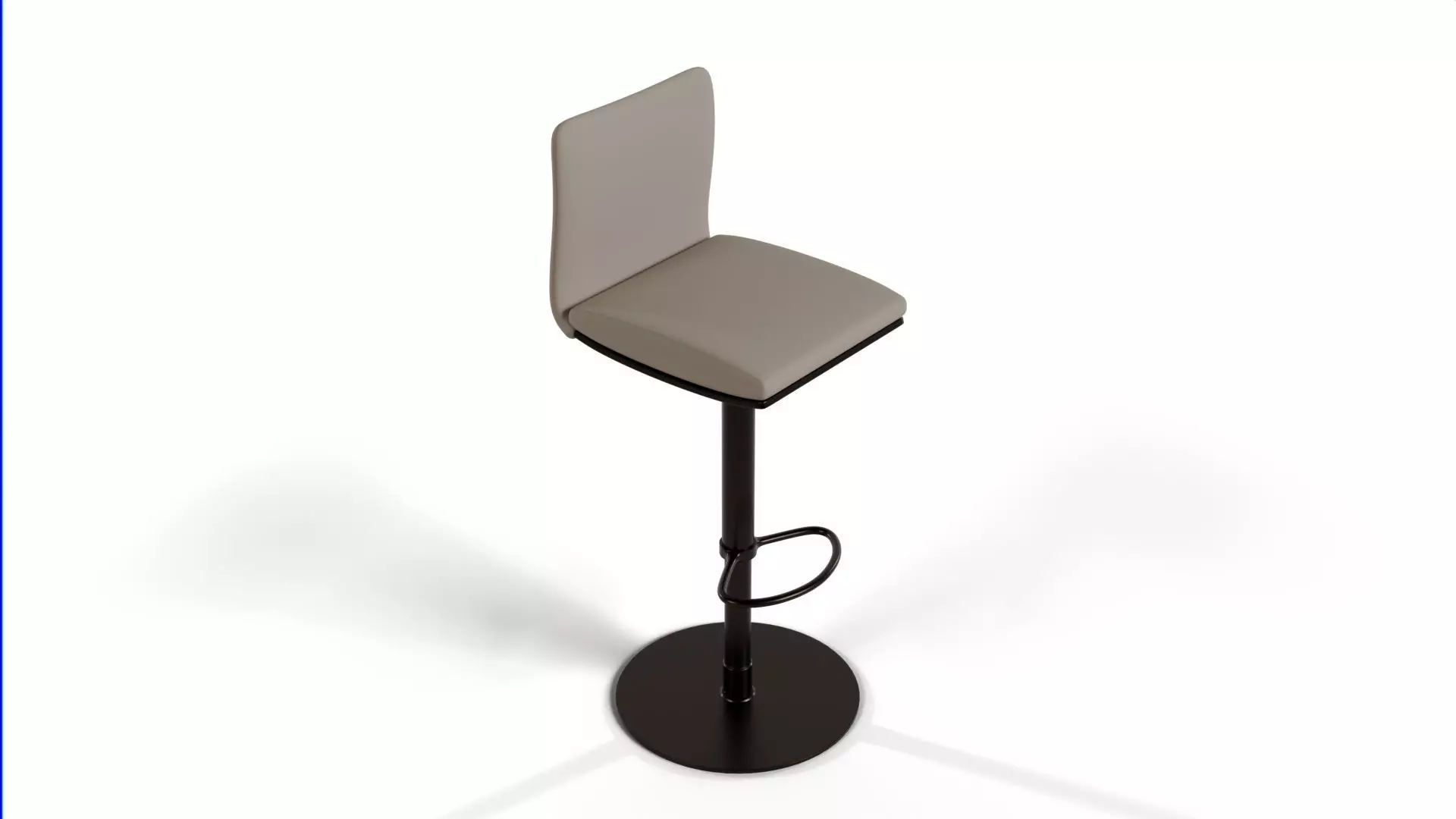 Alessia barstool 3D model_0