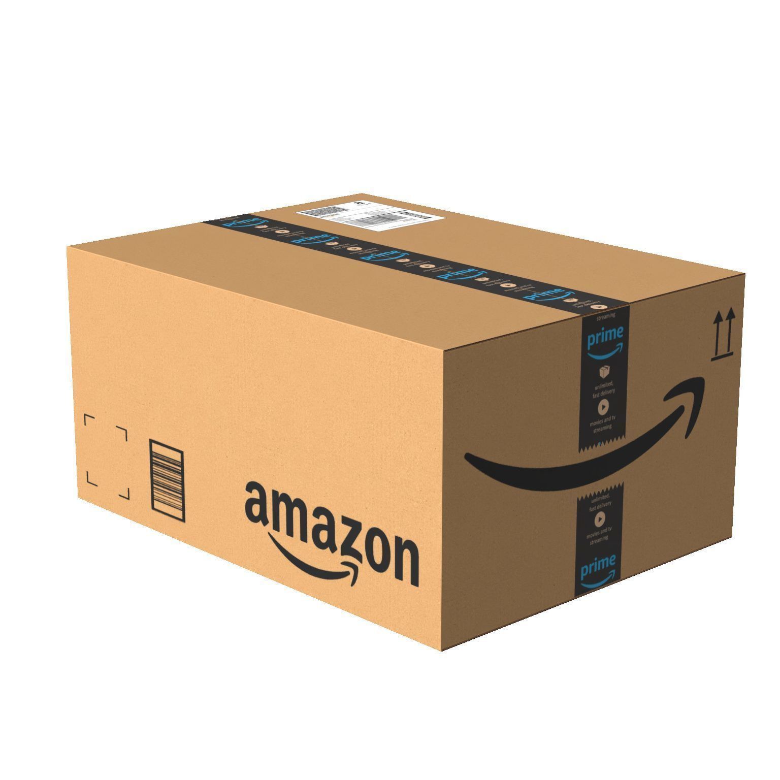 Amazon Box 1E PBR 14 Low-poly 3D model_6