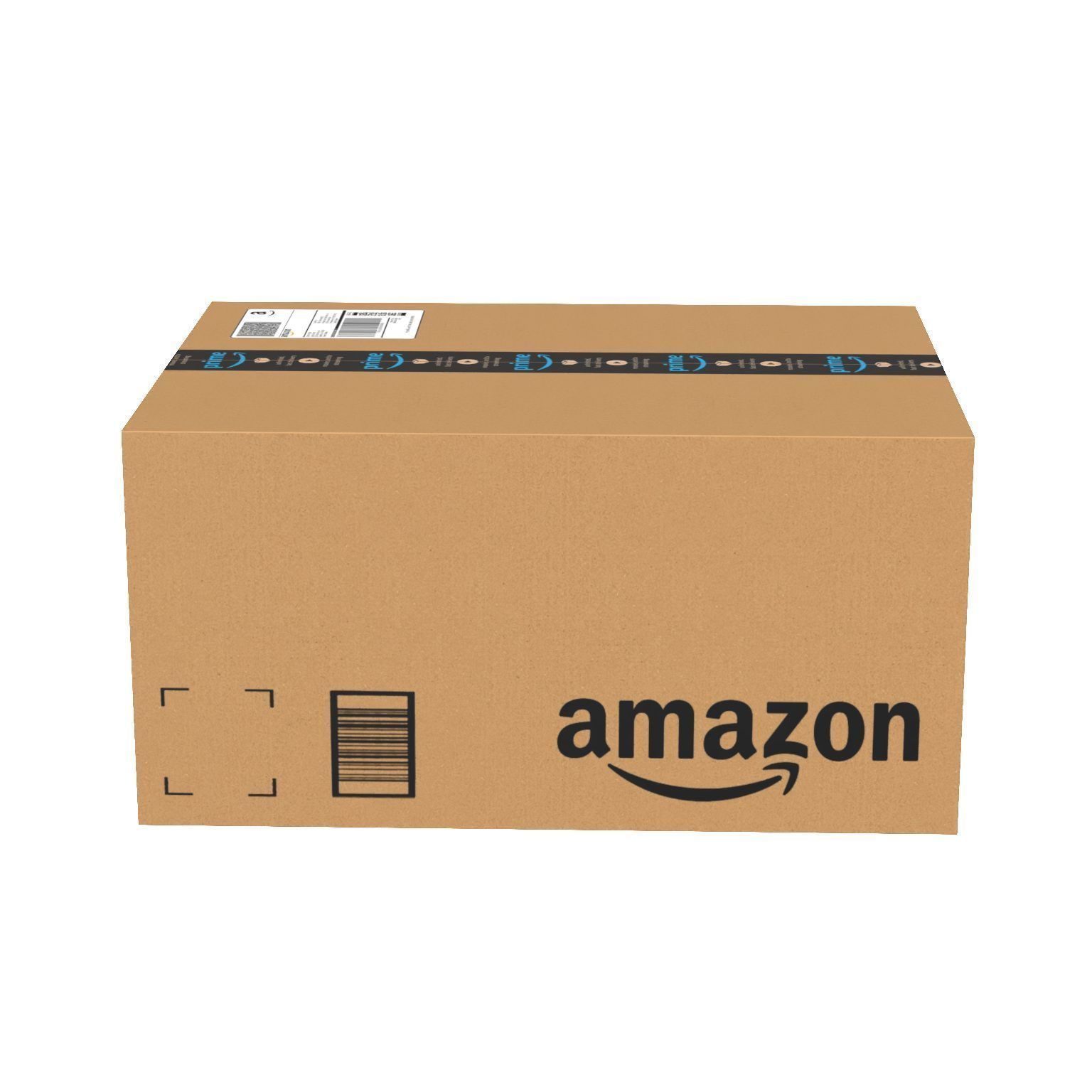 Amazon Box 1E PBR 14 Low-poly 3D model_7