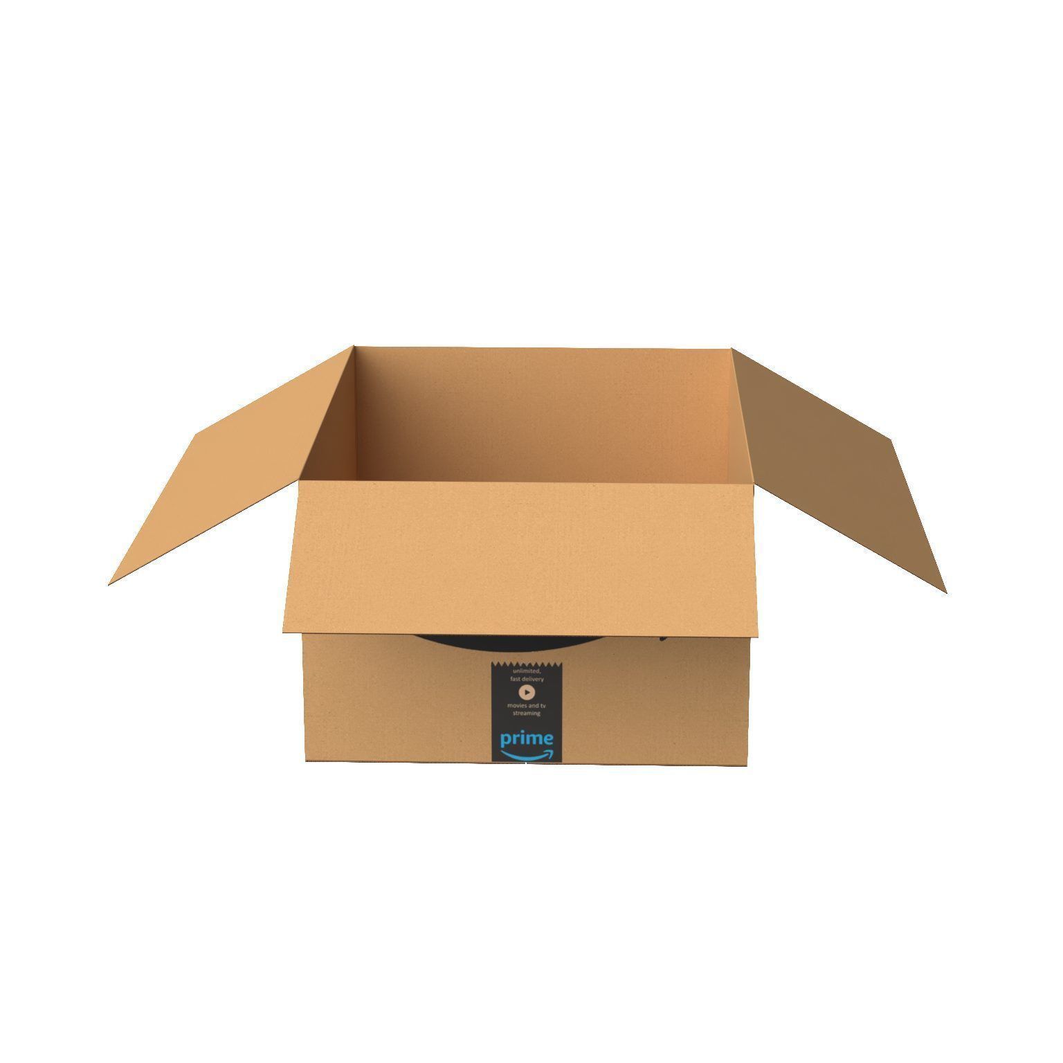 Amazon Box 1E PBR 14 Low-poly 3D model_14