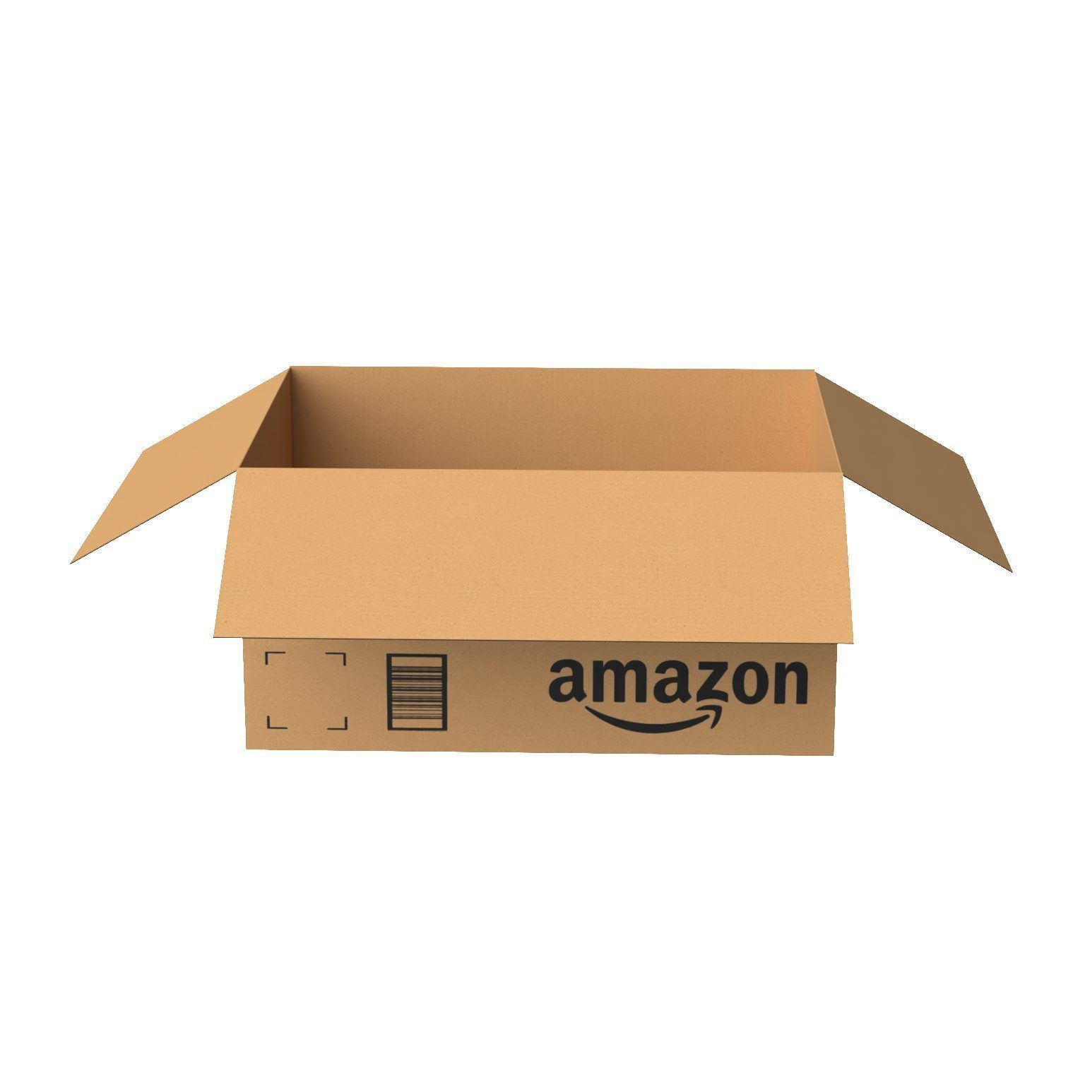 Amazon Box 1E PBR 14 Low-poly 3D model_12