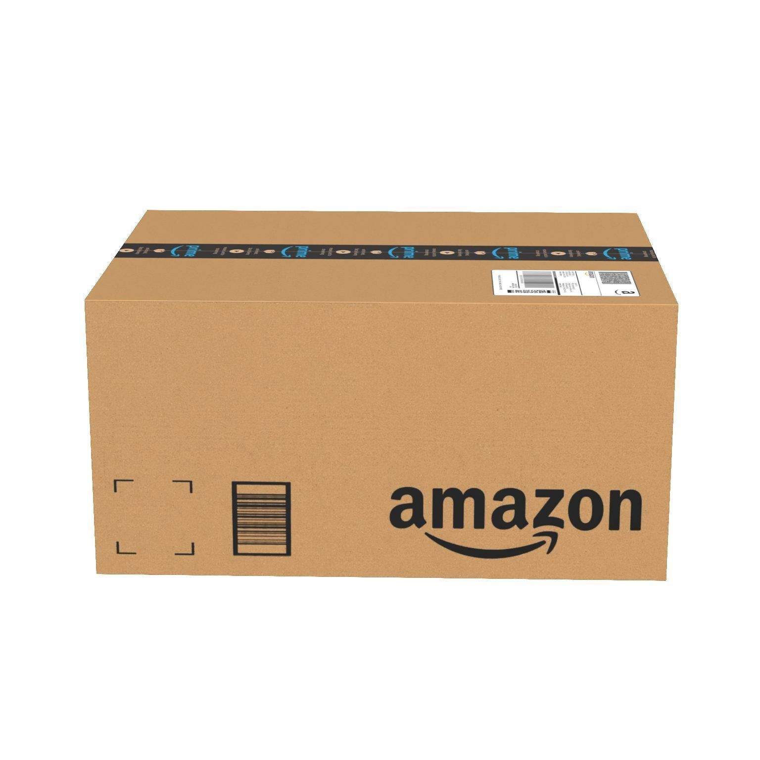 Amazon Box 1E PBR 14 Low-poly 3D model_5