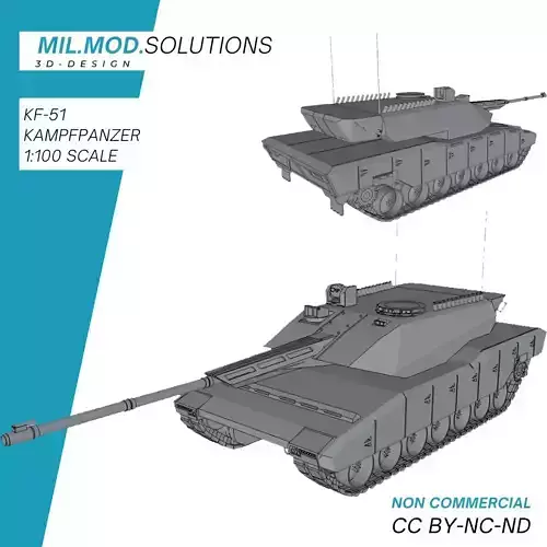 KF51 Panther Bundeswehr 3D print model