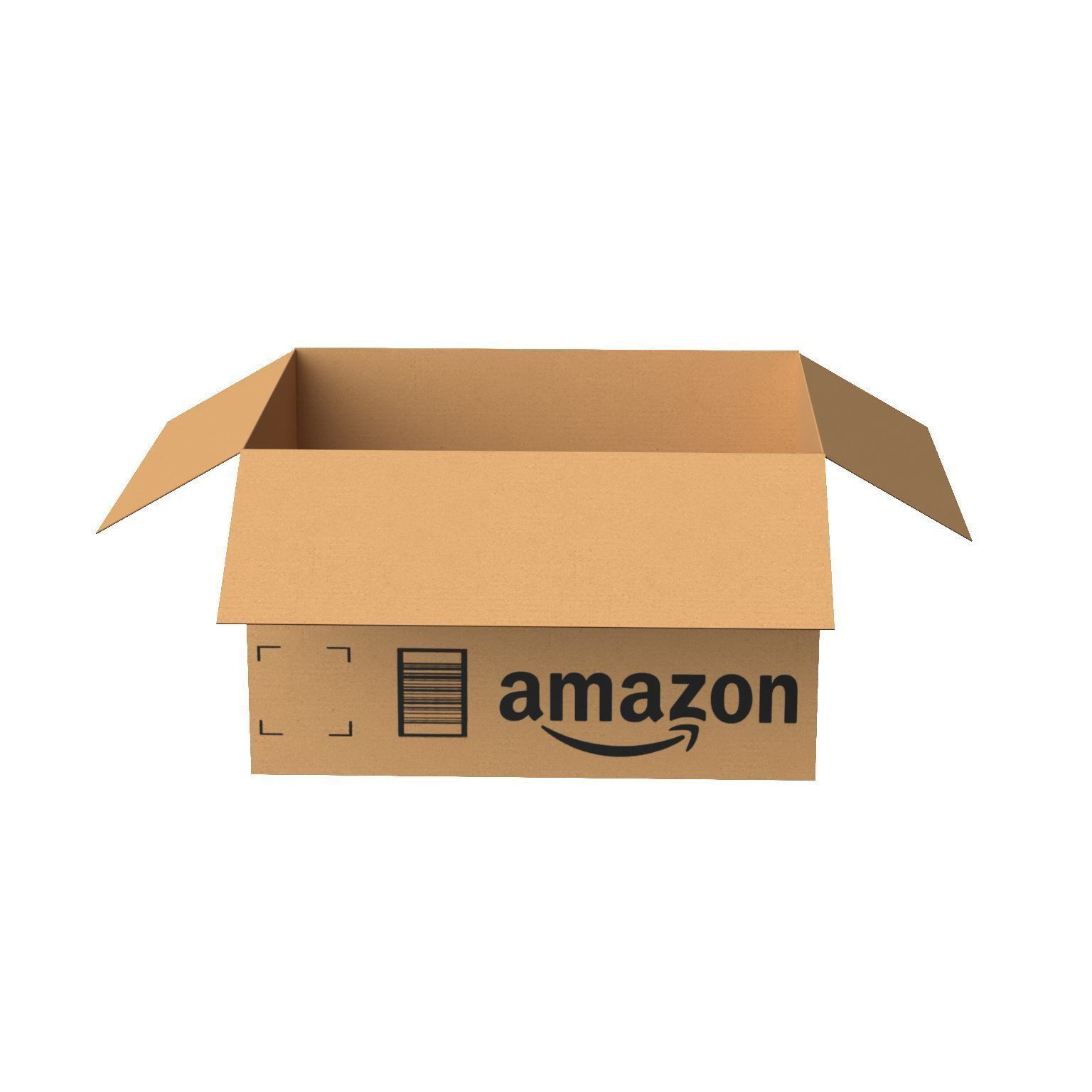 Amazon Box 1D PBR 15 Low-poly 3D model_12