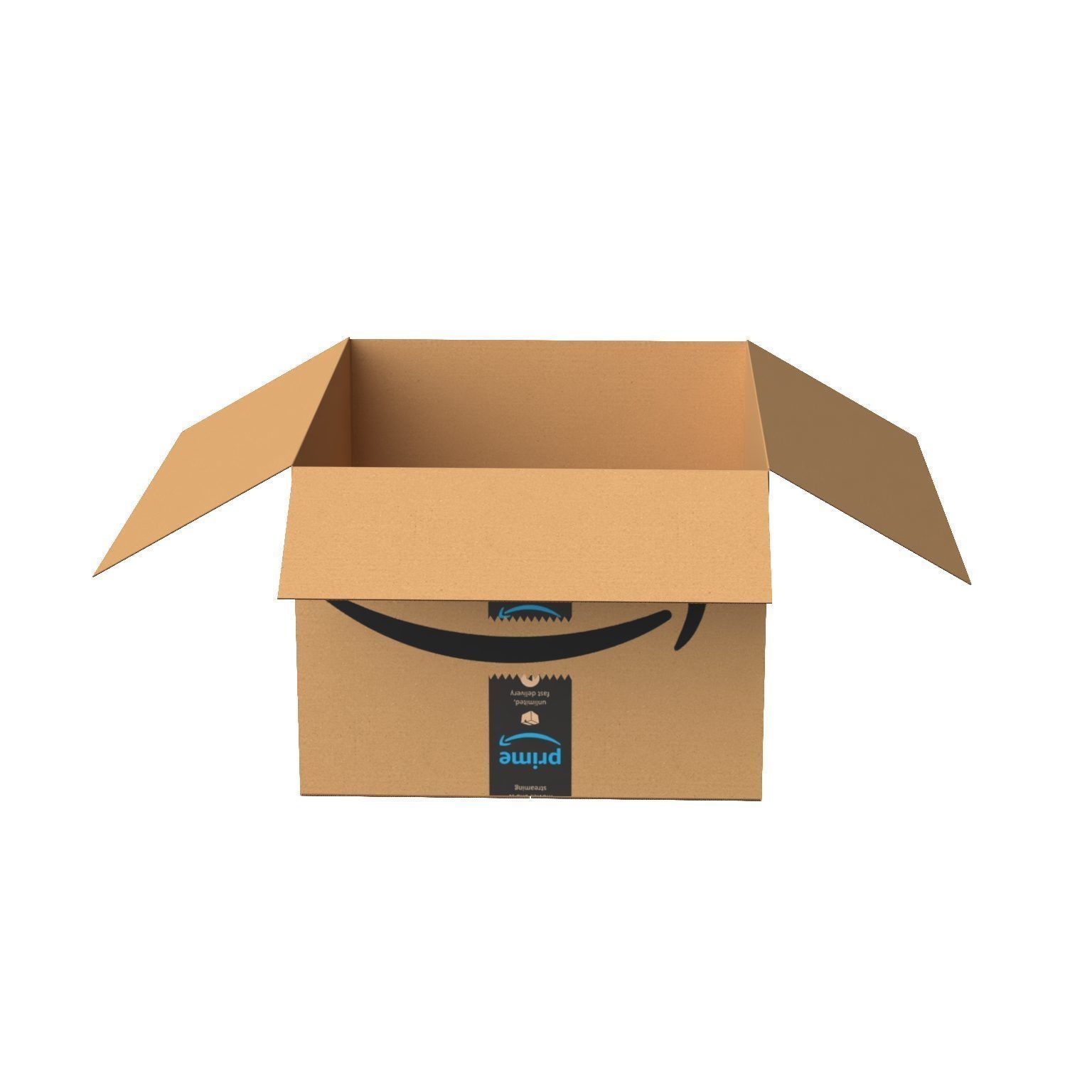 Amazon Box 1D PBR 15 Low-poly 3D model_10