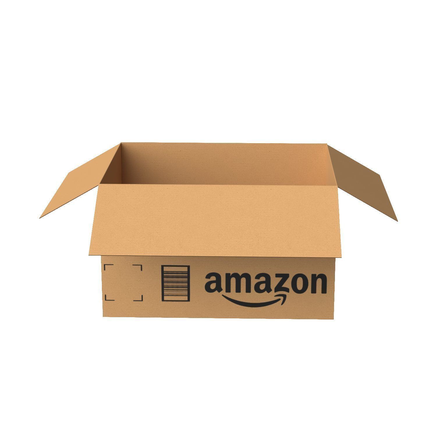 Amazon Box 1D PBR 15 Low-poly 3D model_16