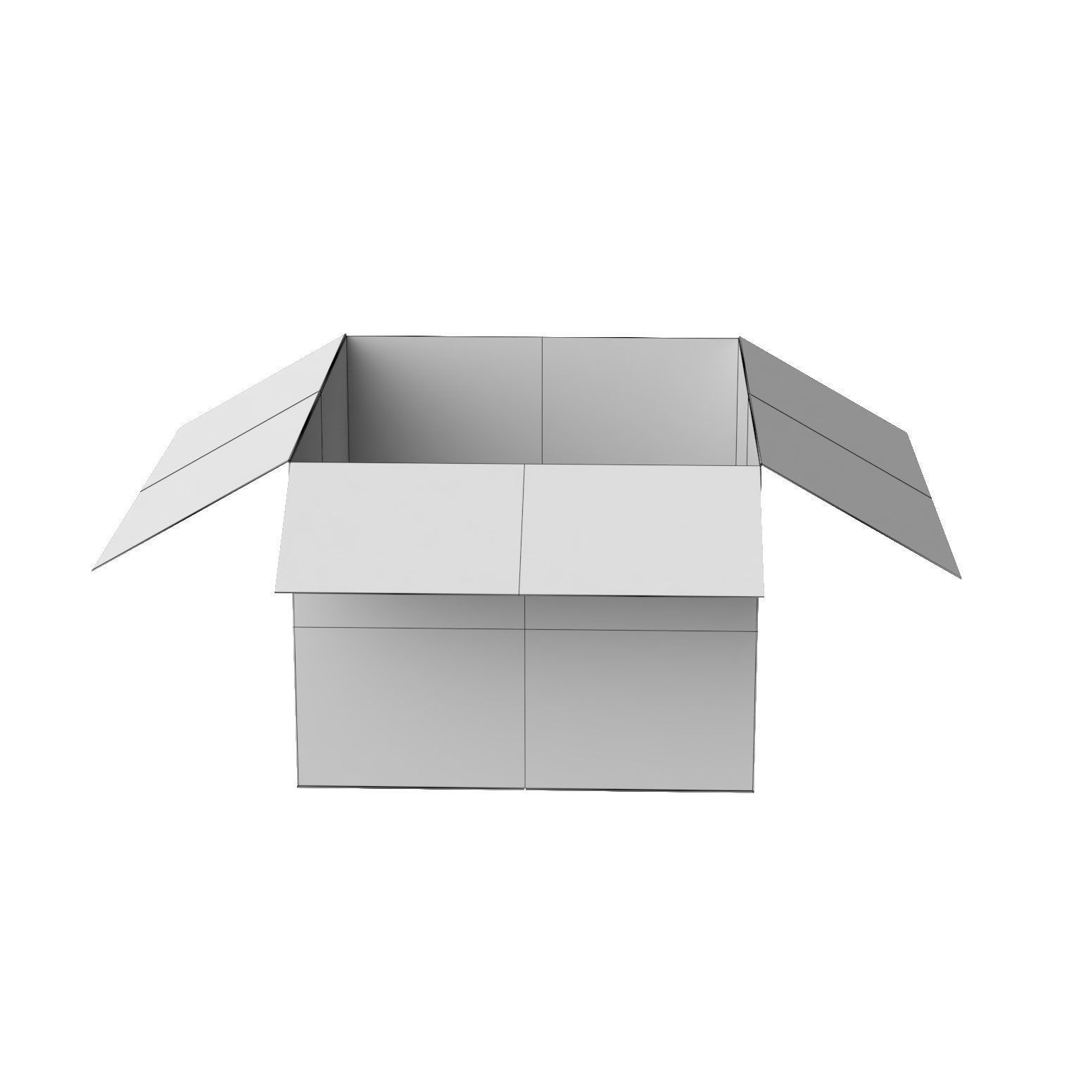 Amazon Box 1D PBR 15 Low-poly 3D model_22