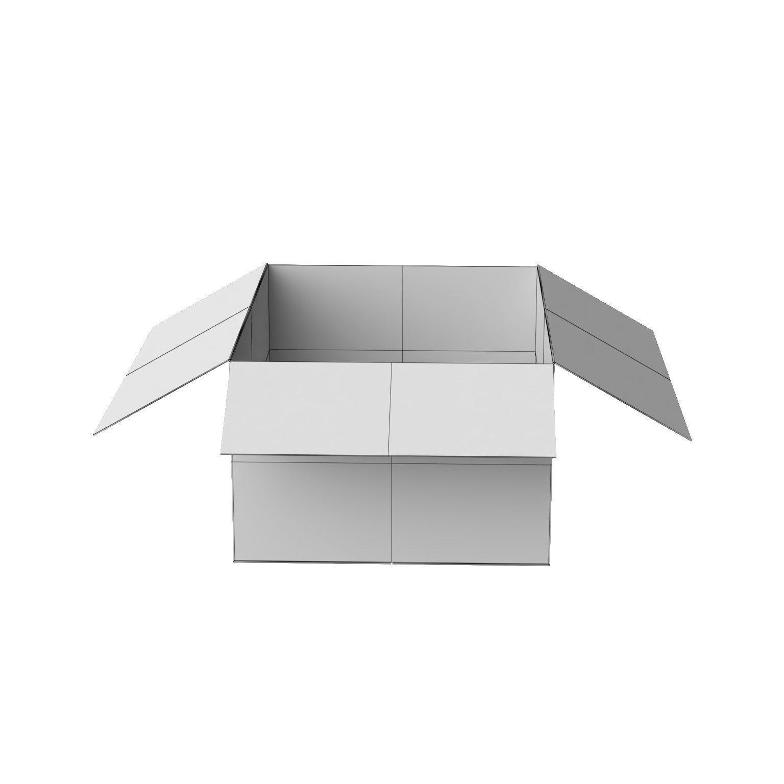 Amazon Box 1B PBR 17 Low-poly 3D model_22