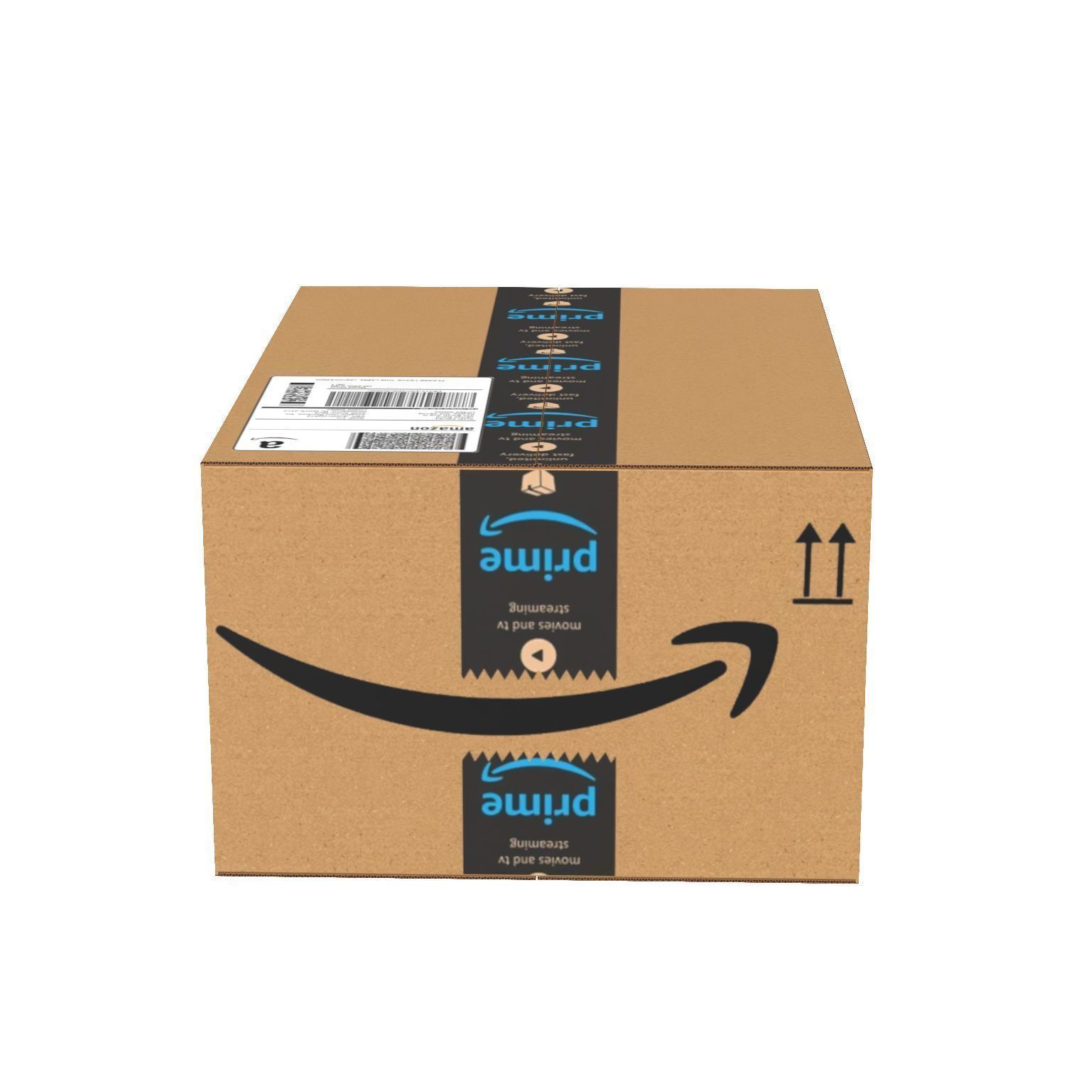 Amazon Box 1B PBR 17 Low-poly 3D model_9