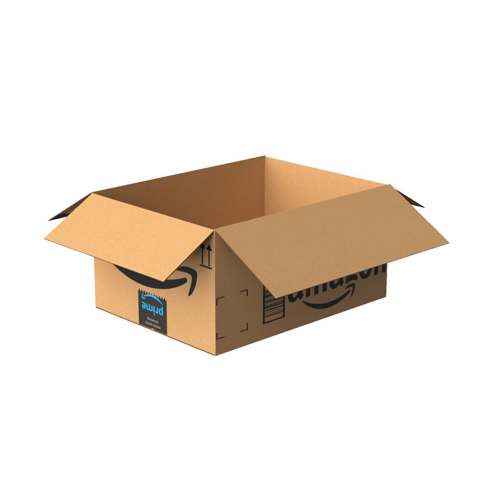 Amazon Box 1B PBR 17 Low-poly 3D model_18