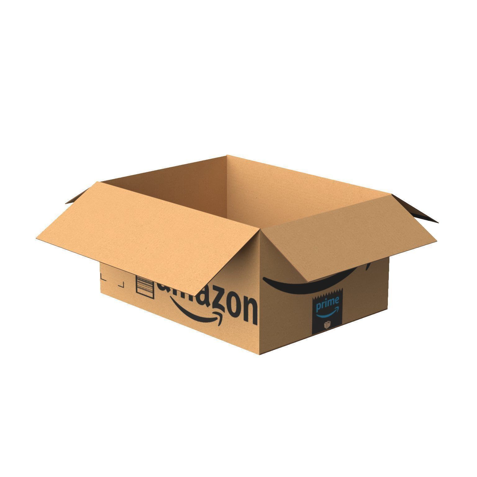 Amazon Box 1B PBR 17 Low-poly 3D model_15