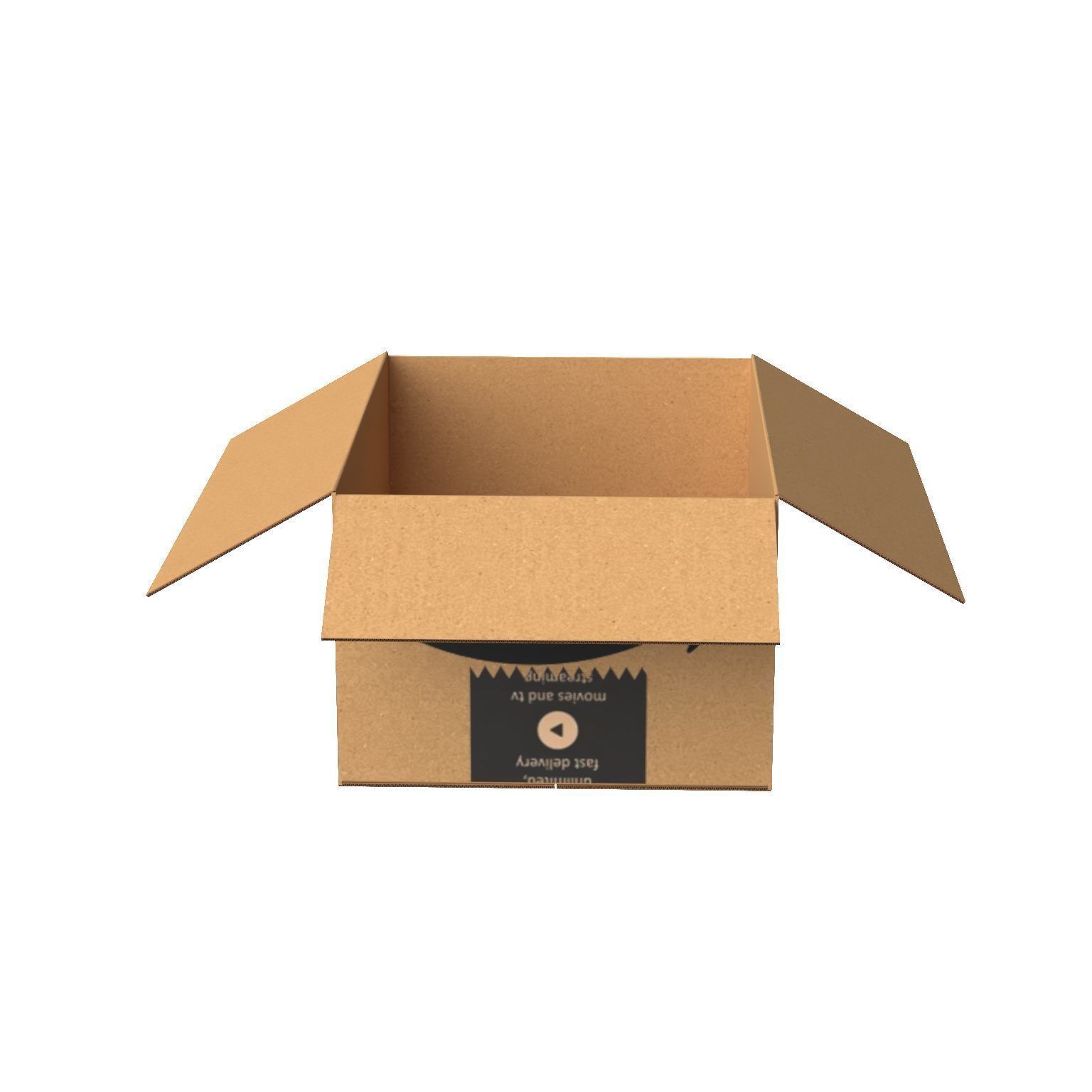 Amazon Box 1A PBR 18 Low-poly 3D model_10