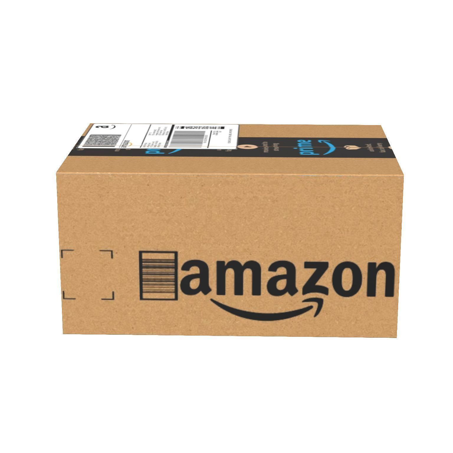 Amazon Box 1A PBR 18 Low-poly 3D model_7