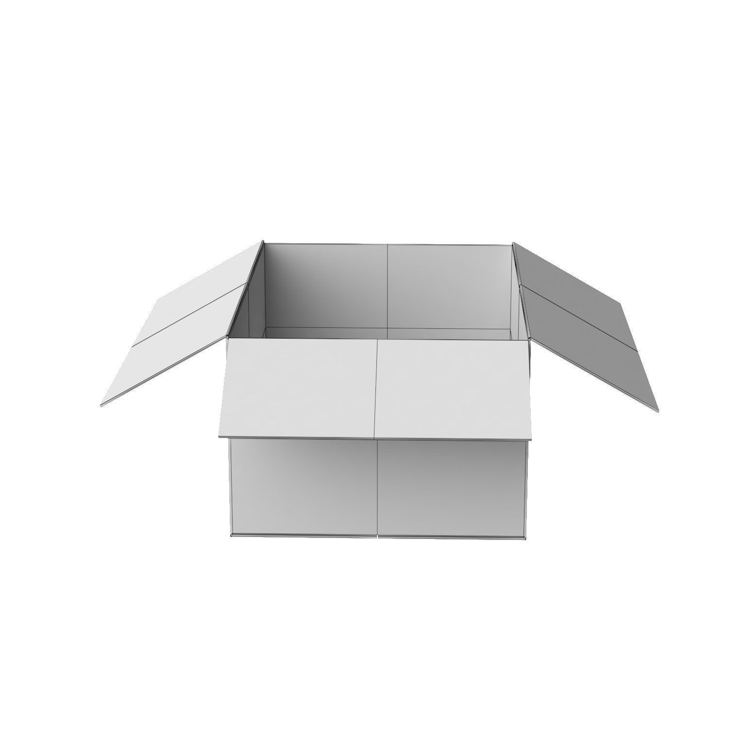 Amazon Box 1A PBR 18 Low-poly 3D model_27