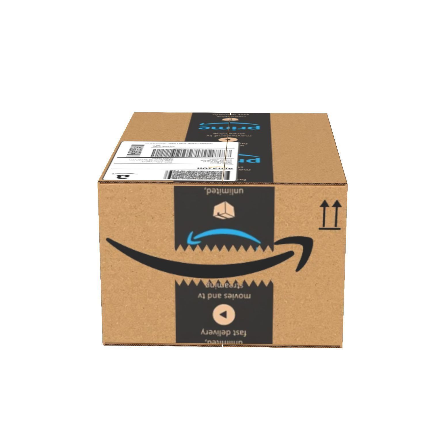 Amazon Box 1A PBR 18 Low-poly 3D model_8
