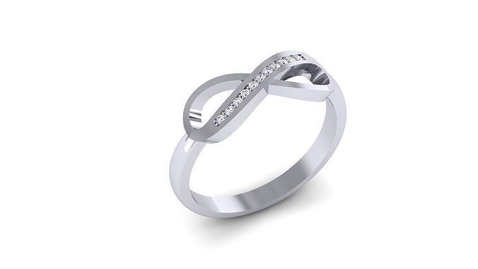 INFINITY RING 3D print model