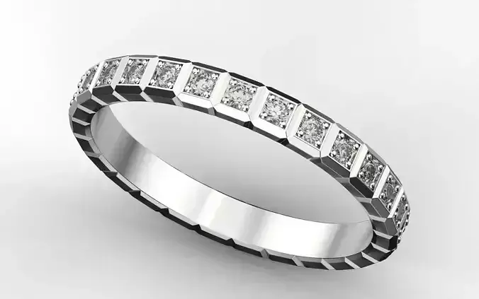 Ring Chopard Ice cube for woman