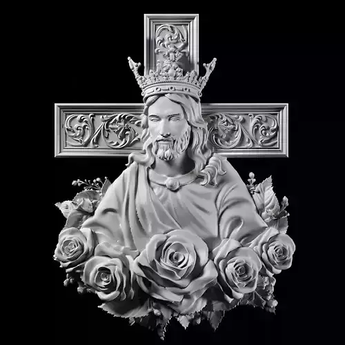 Jesus Cnc 3d print models
