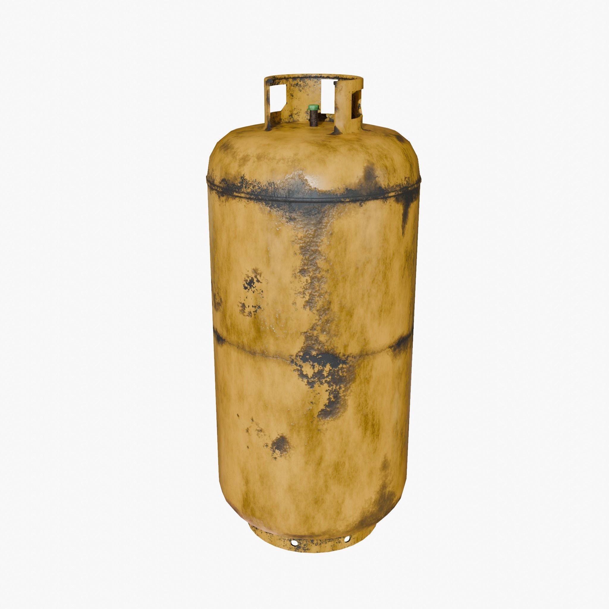 Gas Cylinders Low-poly 3D model_2