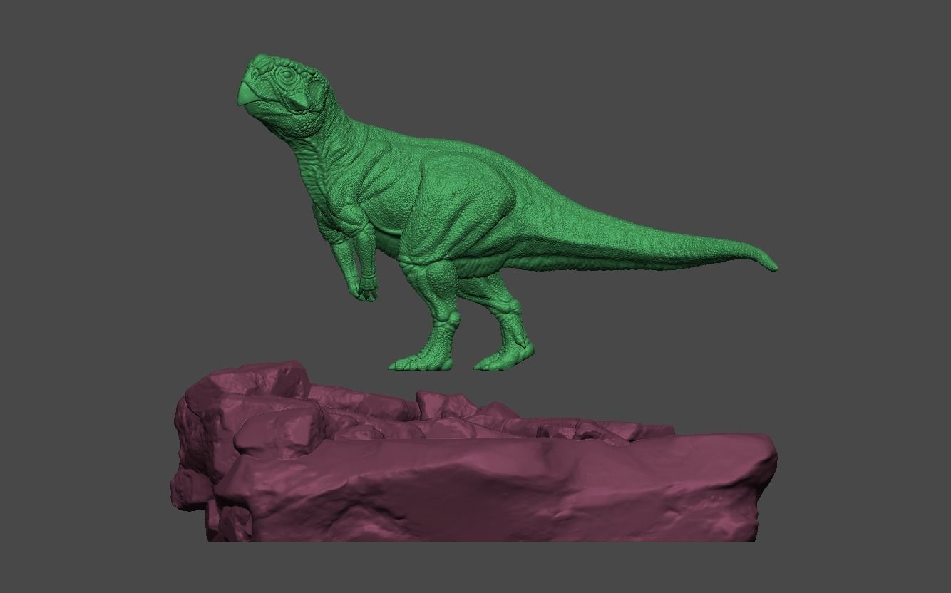 Psittacosaurus 2 3D print model_5