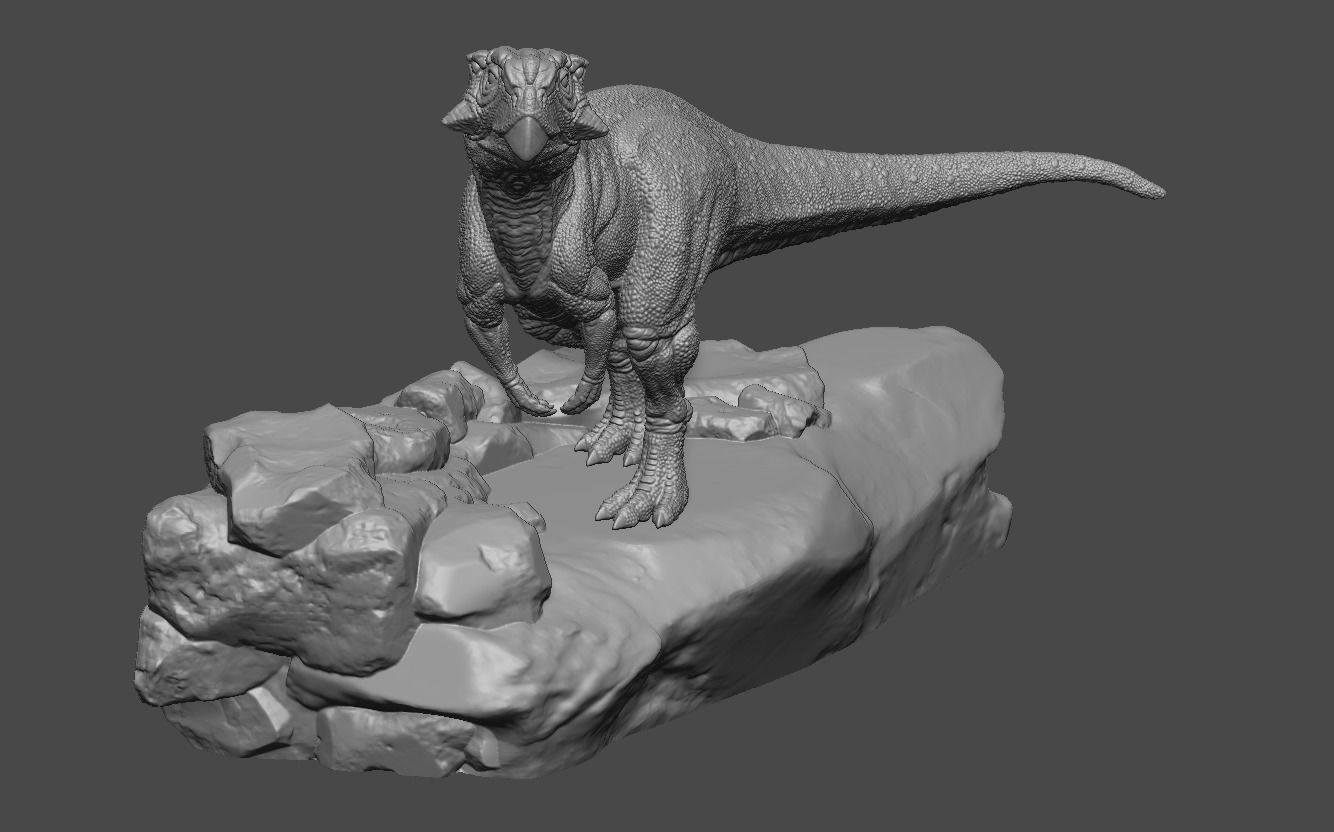 Psittacosaurus 2 3D print model_9