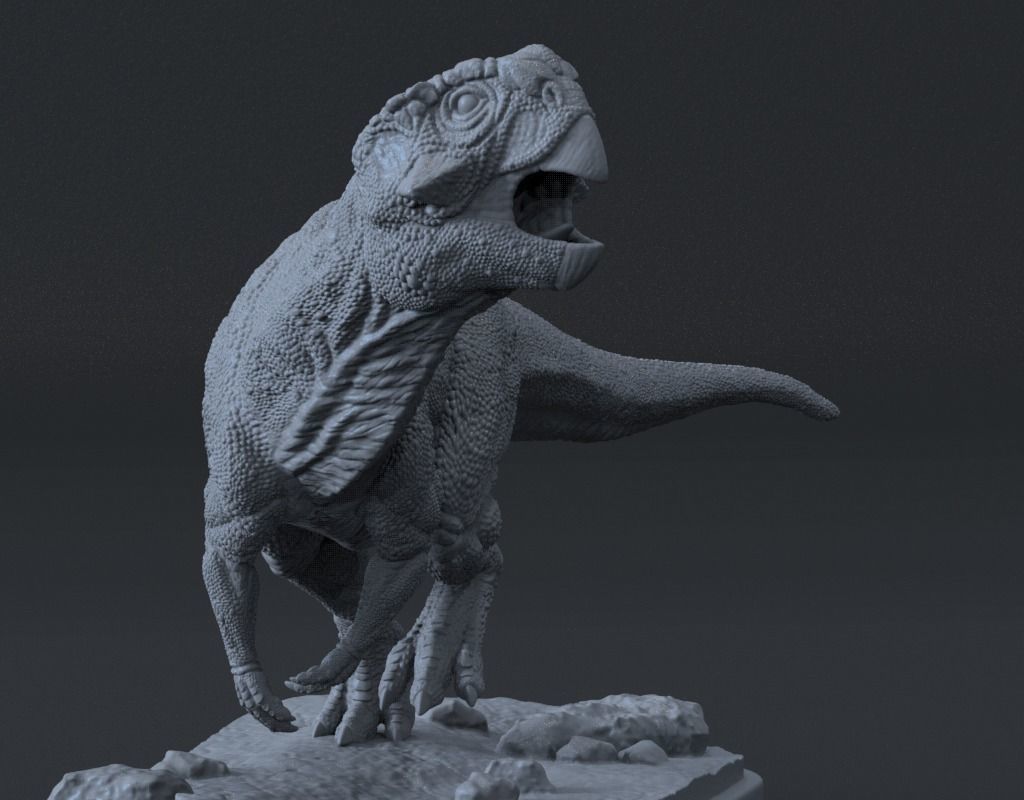 Psittacosaurus 3 3D print model_2